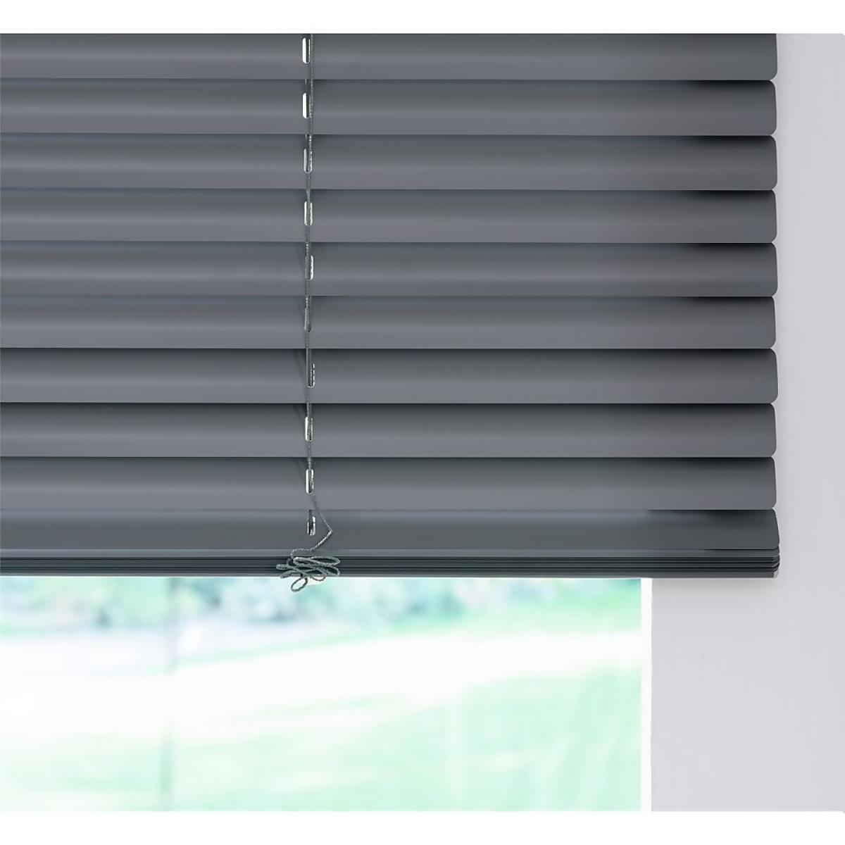 Aluminium Venetian Blind - Charcoal - 60x160cm – image 2