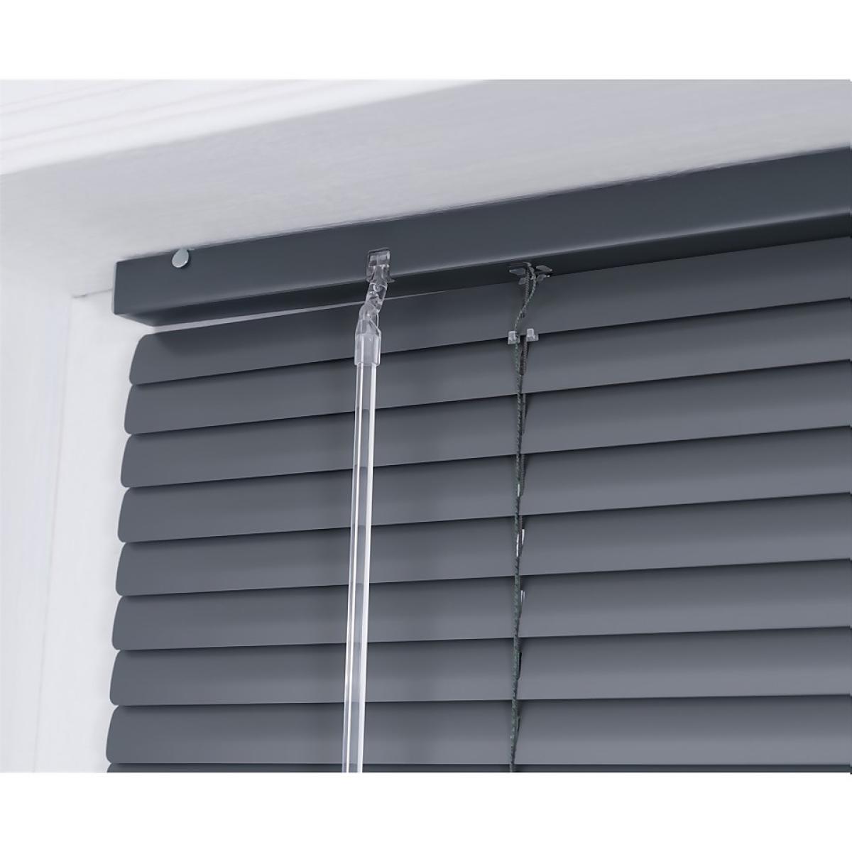 Aluminium Venetian Blind - Charcoal - 60x160cm – image 3