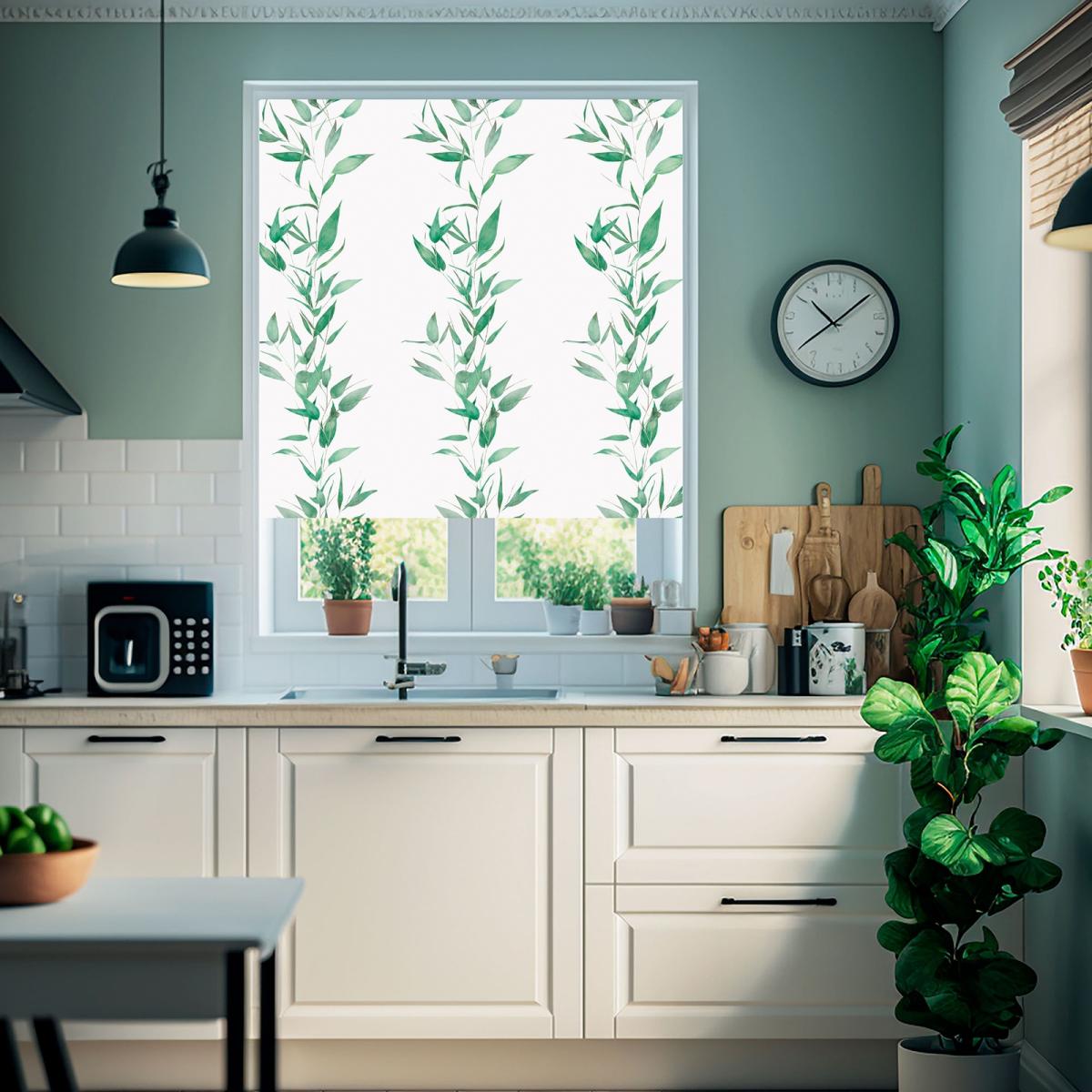 Lister Cartwright Vertical Placement Leaf Blackout Blind - 150cm – image 1