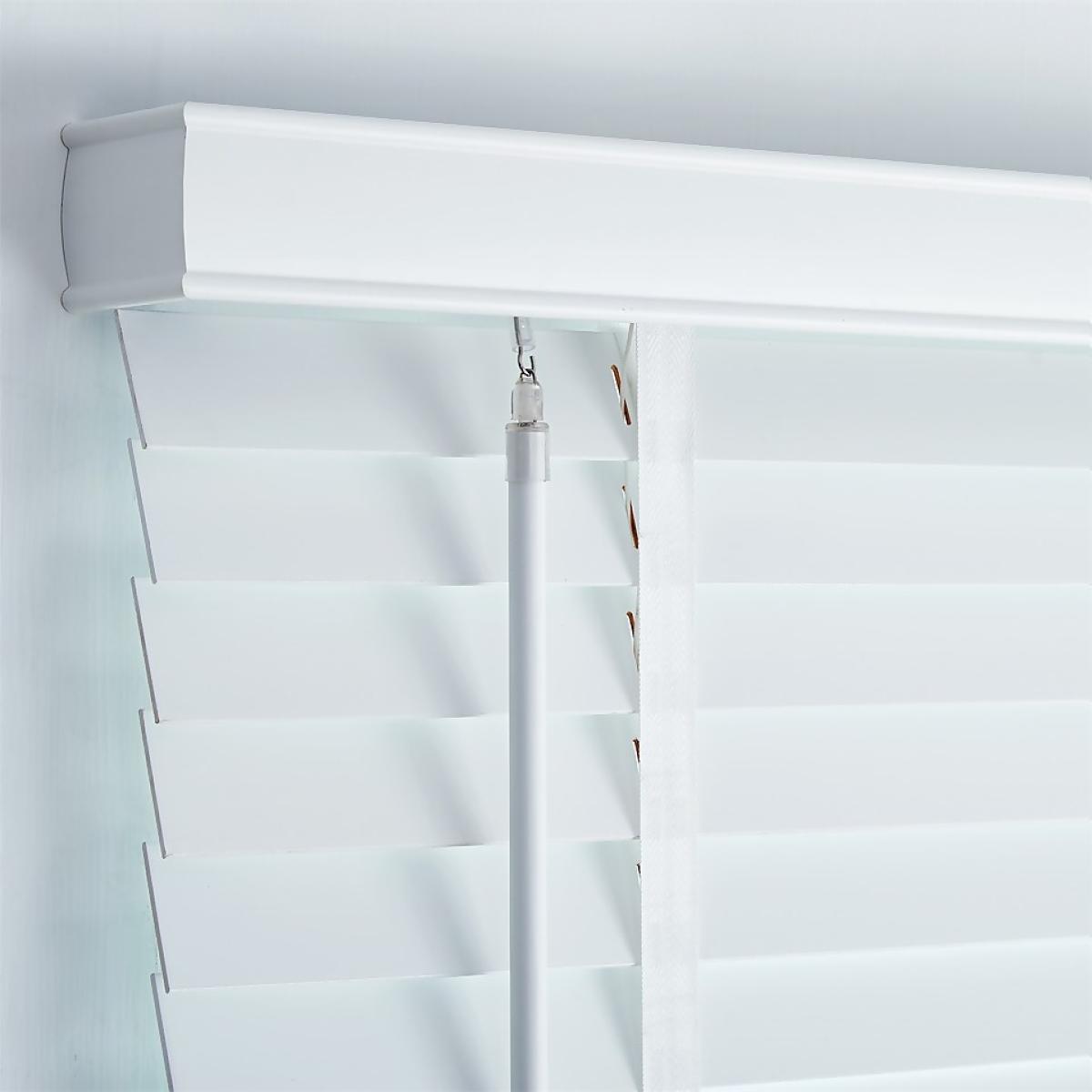 50mm Wood Venetian Blind - White - 125x160cm – image 5