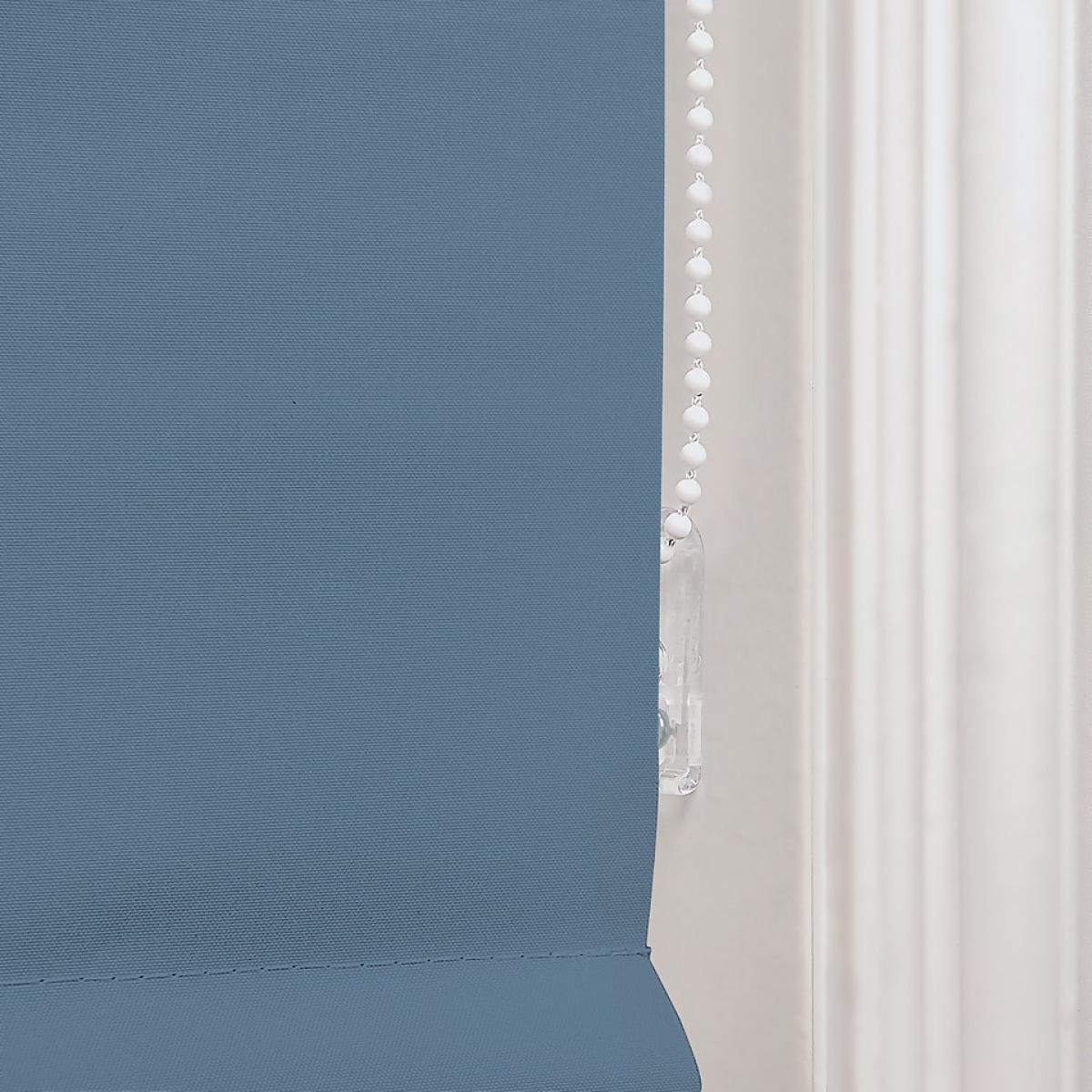 Blue Blackout Roller Blind - 90cm – image 4