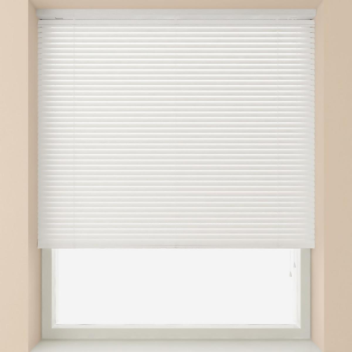White 25mm PVC Venetian Blind - 180x152cm – image 3