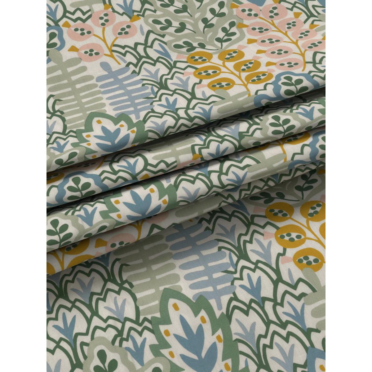 John Lewis Alva Blackout/Thermal Roller Blind, Soft Teal – image 6