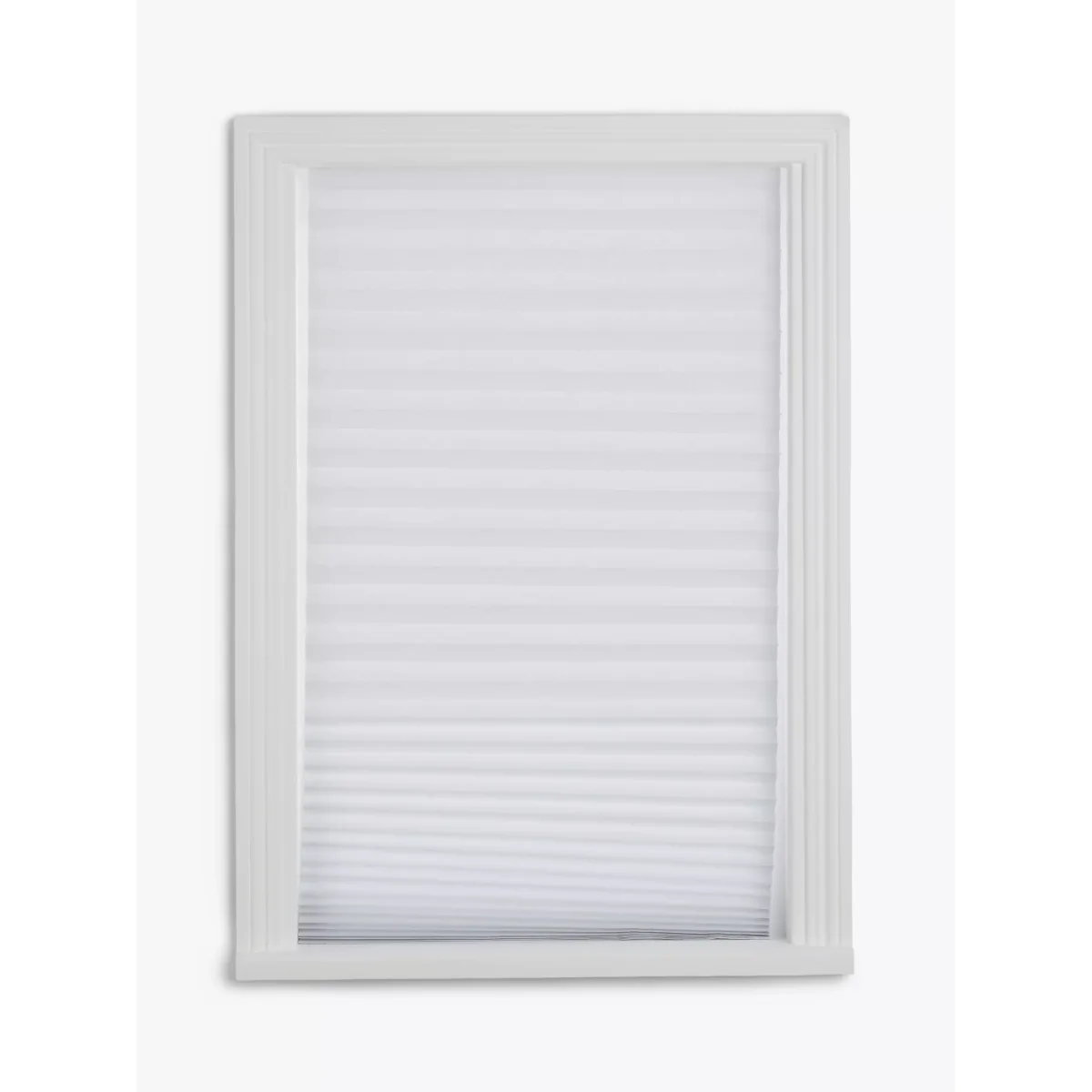 ANYDAY John Lewis & Partners Temporary Pleated Blind, White – image 3
