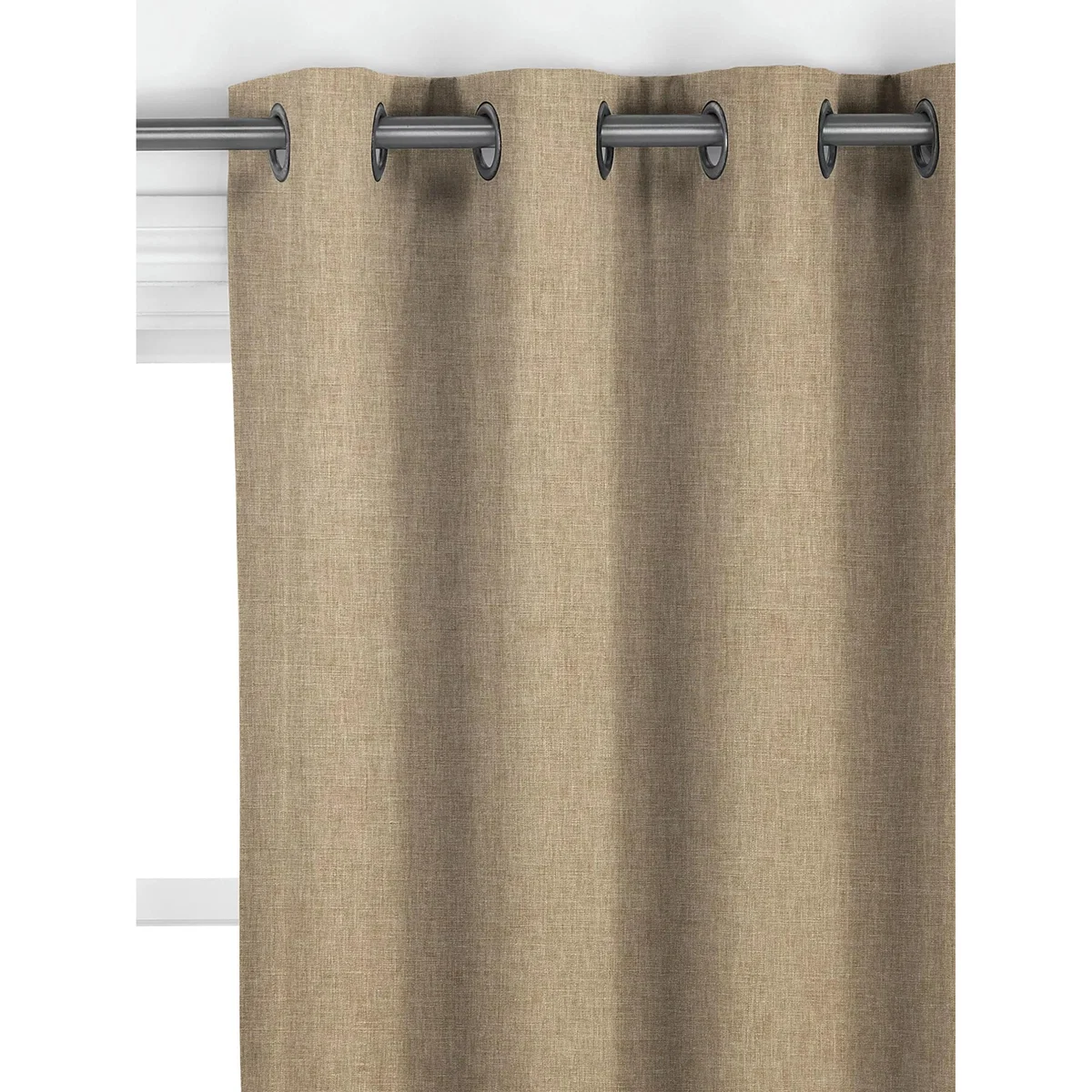 John Lewis Cotton Blend Made to Measure Curtains or Roman Blind, Sandstone – image 7