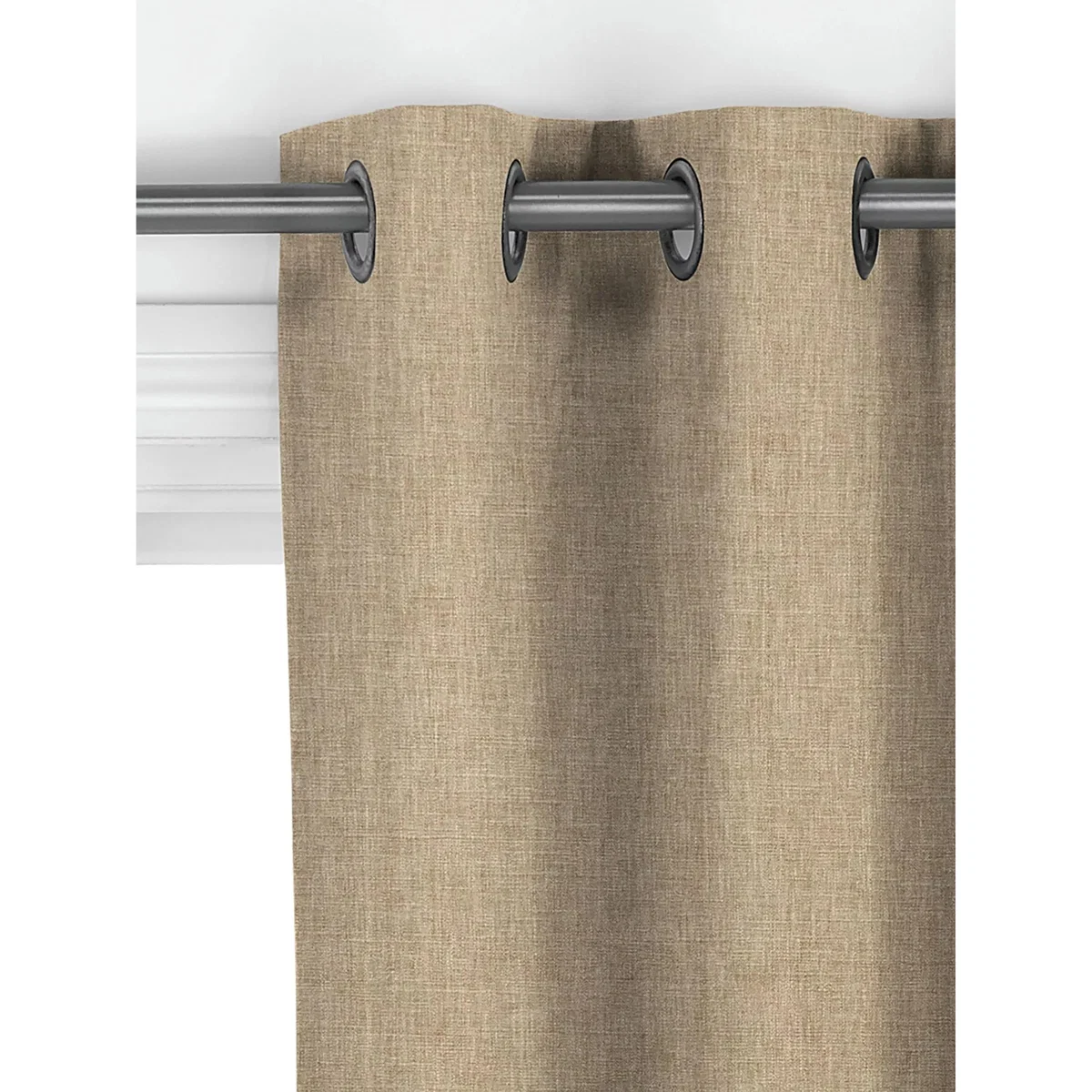 John Lewis Cotton Blend Made to Measure Curtains or Roman Blind, Sandstone – image 8