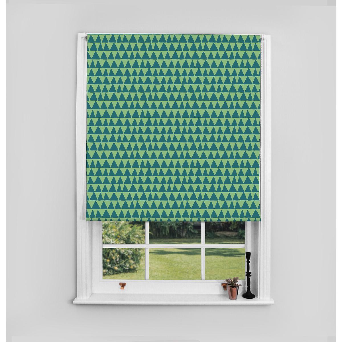 120x140cm Triangles Blackout Roller Blind Made to Order – image 3