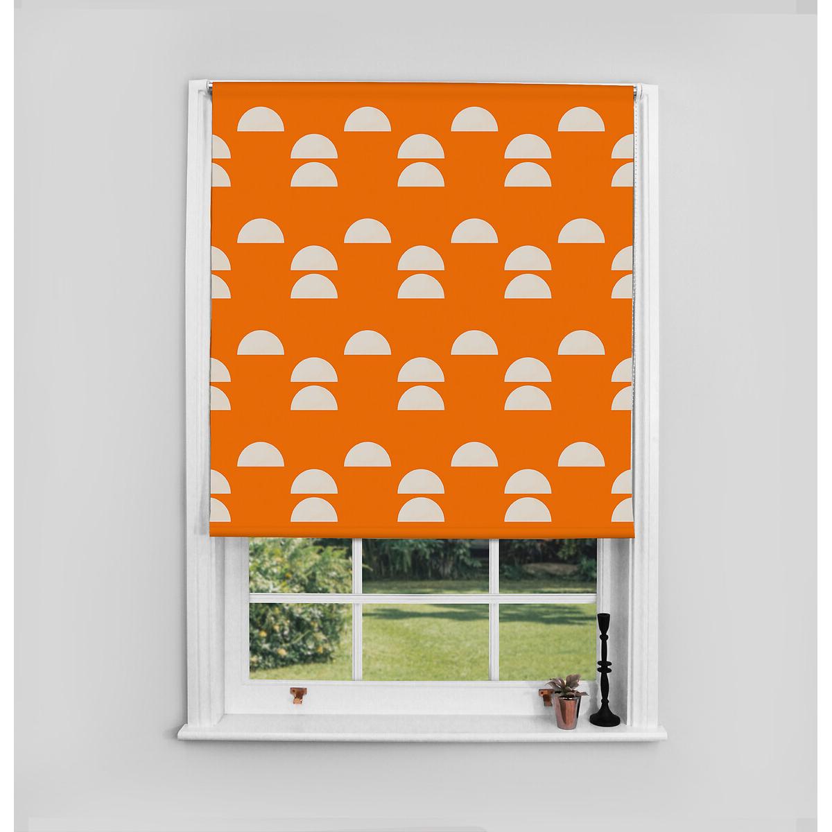 120x140cm Semi Circle Blackout Roller Blind Made to Order – image 3