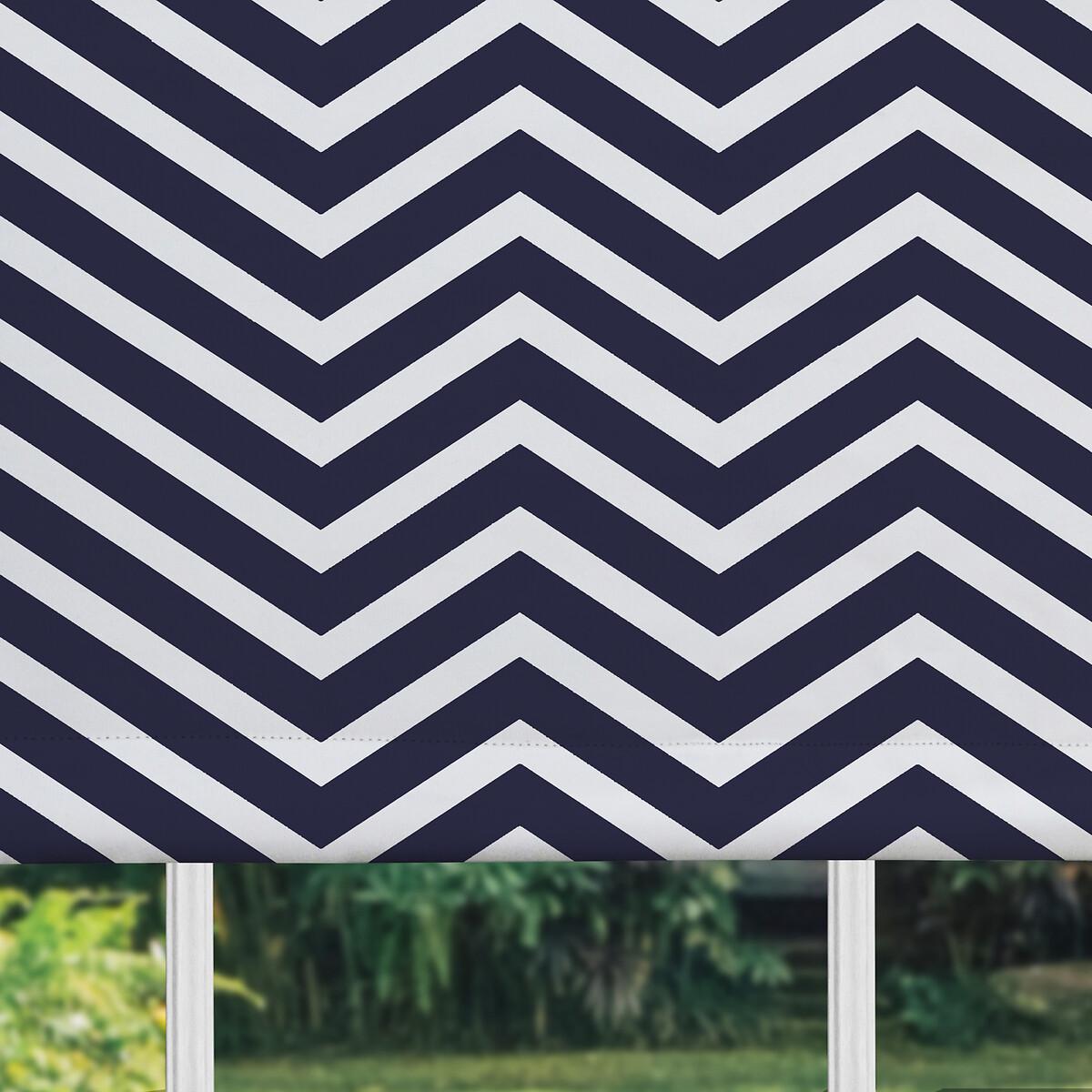 120x140cm Chevron Blackout Blind – image 2