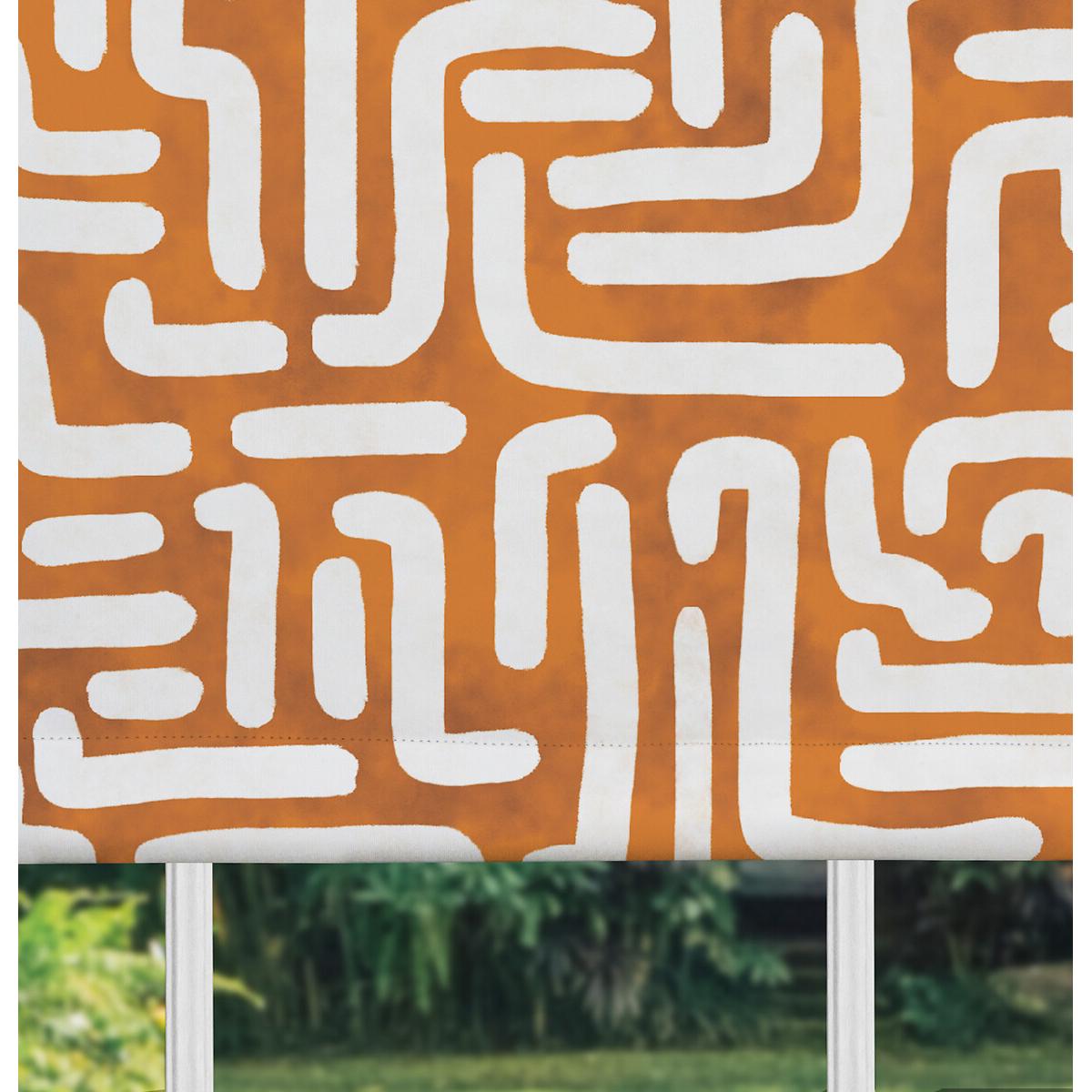 150x140cm Abstract Grid Blackout Roller Blind Made to Order – image 2
