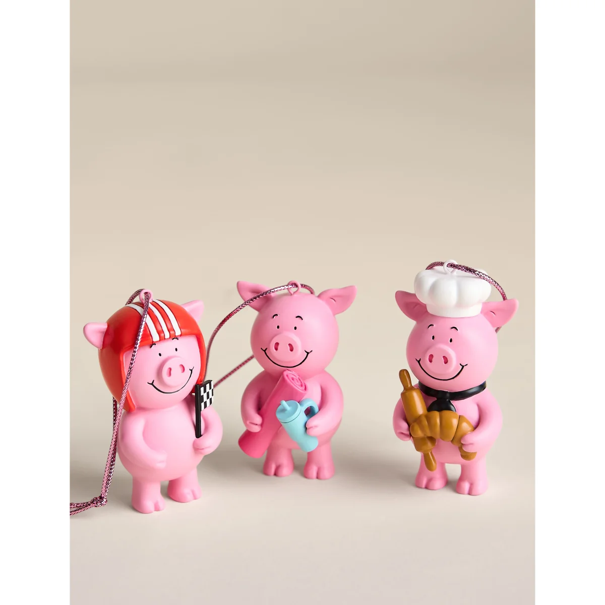 M&S Percy Pig™ Blind Box Hanging Decoration Pink Mix – image 6