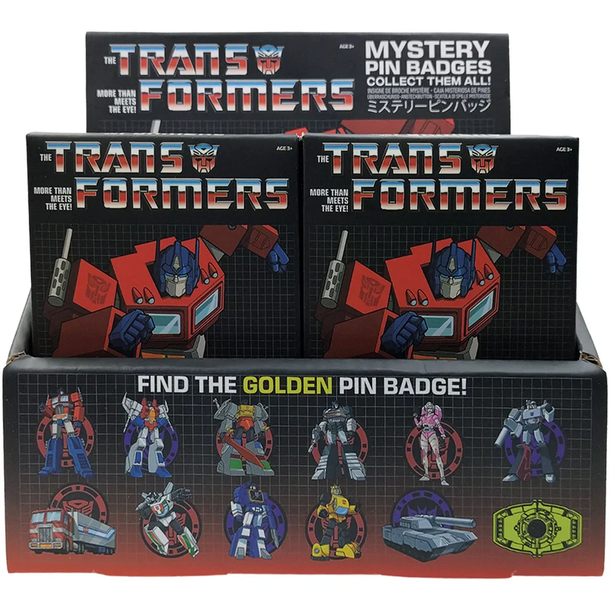 Transformers Mystery Pin Badge CDU Containing 12 Blind Boxes - Multi – image 2