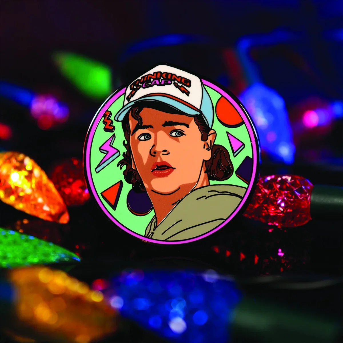 Stranger Things Mystery Pin Badge CDU Containing 12 Blind Boxes - Multi – image 13