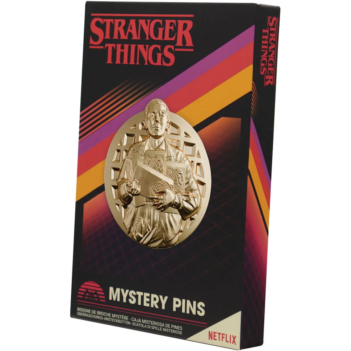 Stranger Things Mystery Pin Badge CDU Containing 12 Blind Boxes - Multi – image 5