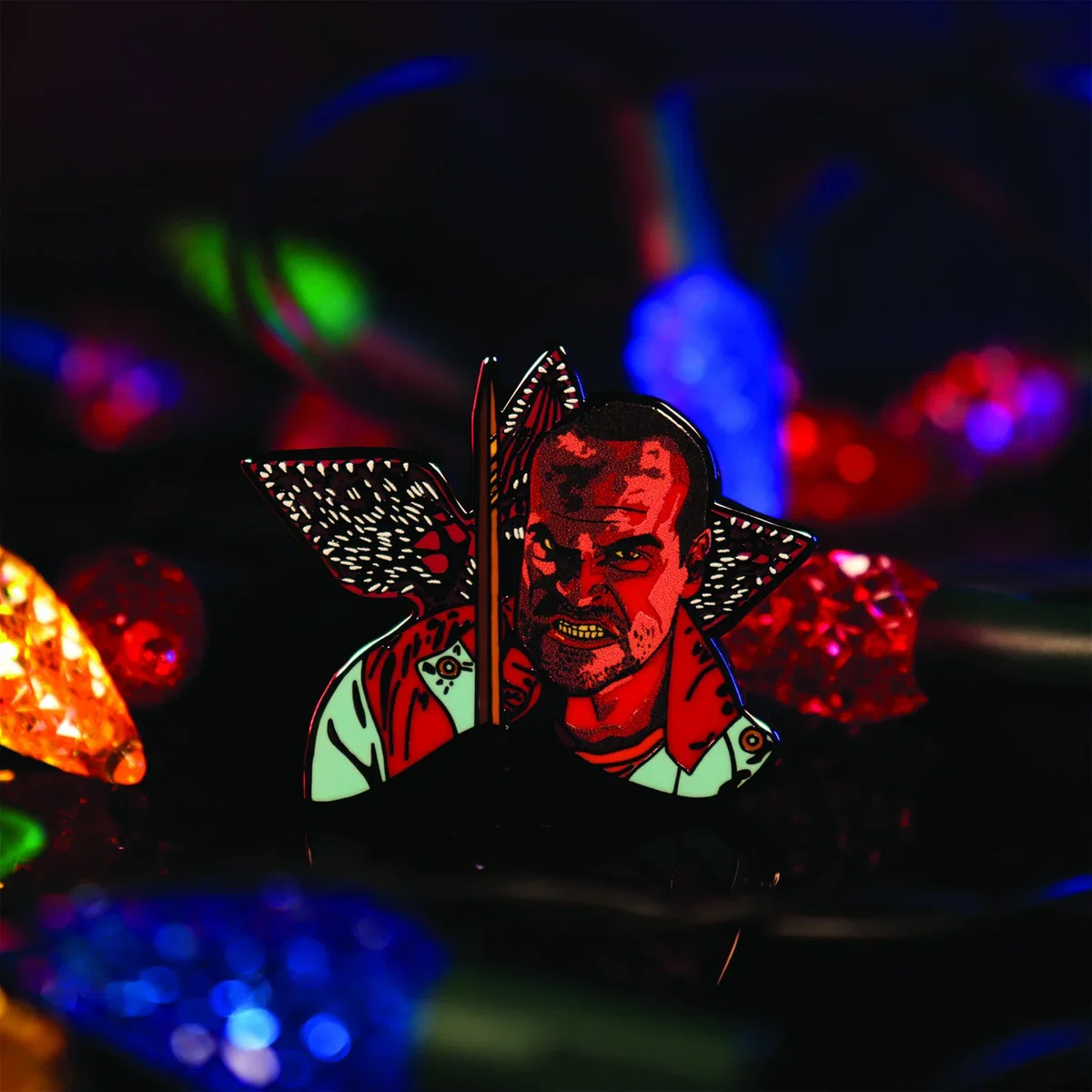 Stranger Things Mystery Pin Badge CDU Containing 12 Blind Boxes - Multi – image 9