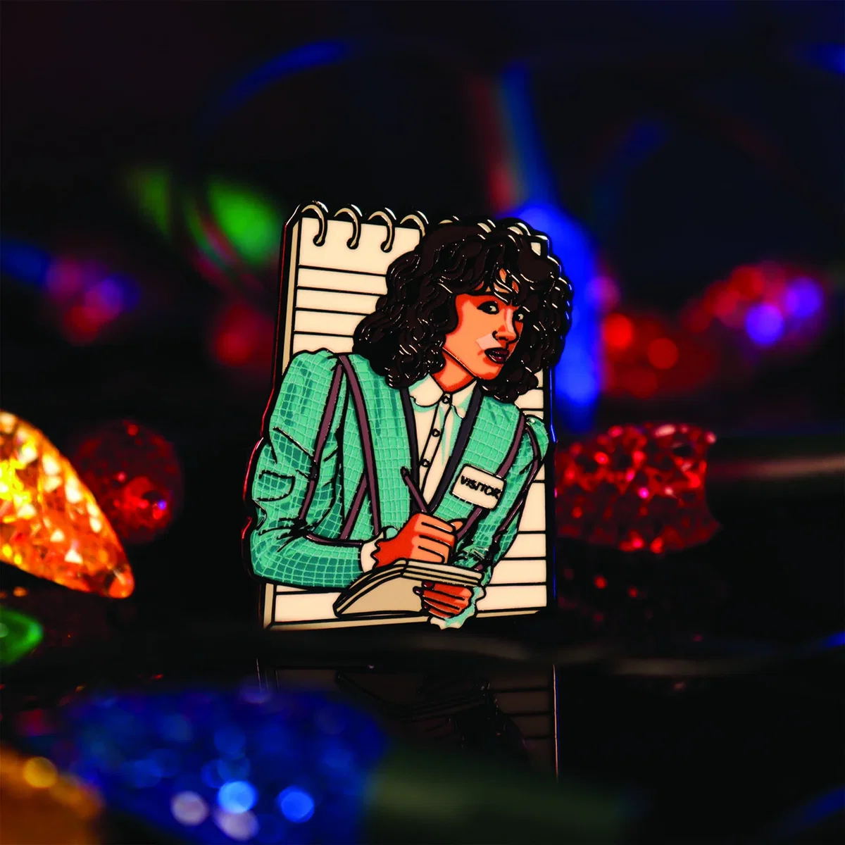 Stranger Things Mystery Pin Badge CDU Containing 12 Blind Boxes - Multi – image 10