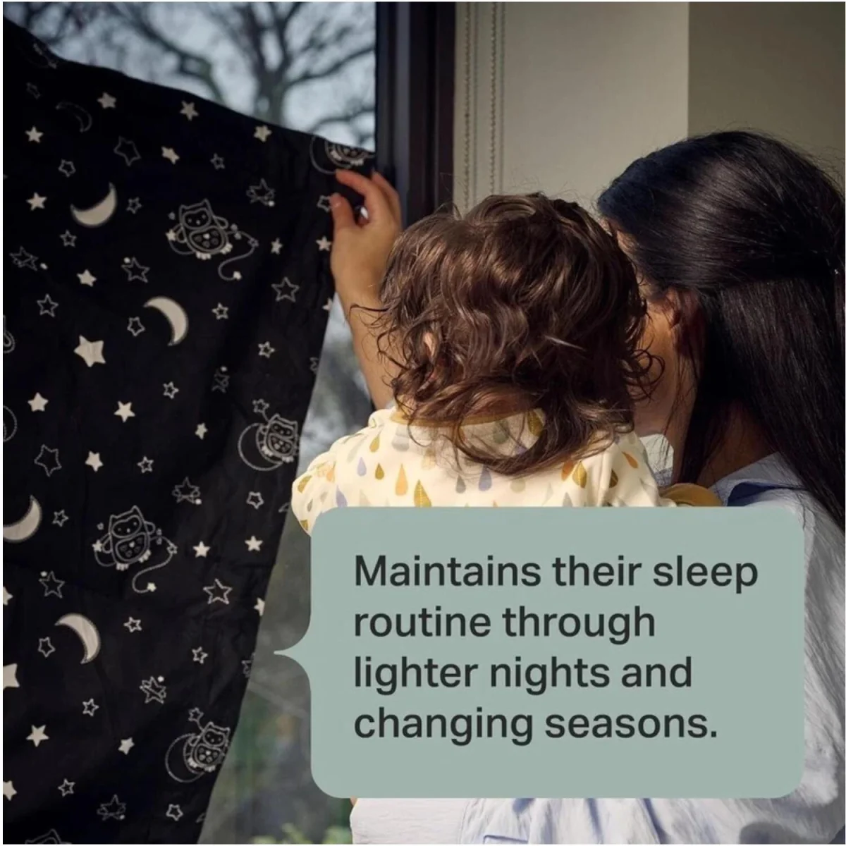 Tommee Tippee Portable Blackout Blind 99x130cm - Black – image 2