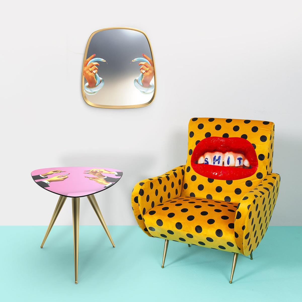 Seletti wears Toiletpaper - Toiletpaper Mirror - Hands with Snakes – image 3