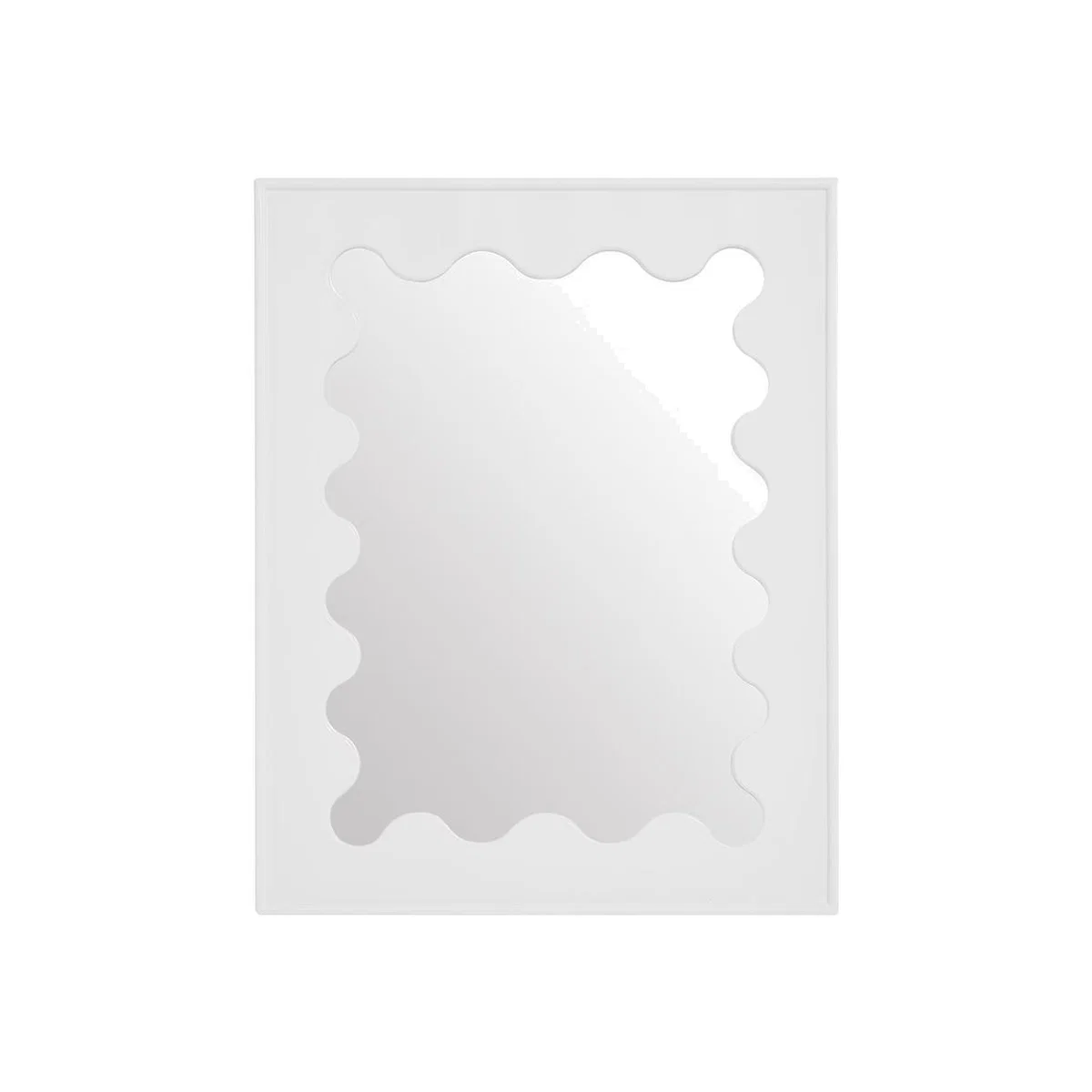Jonathan Adler - Ripple Lacquer Mirror - White