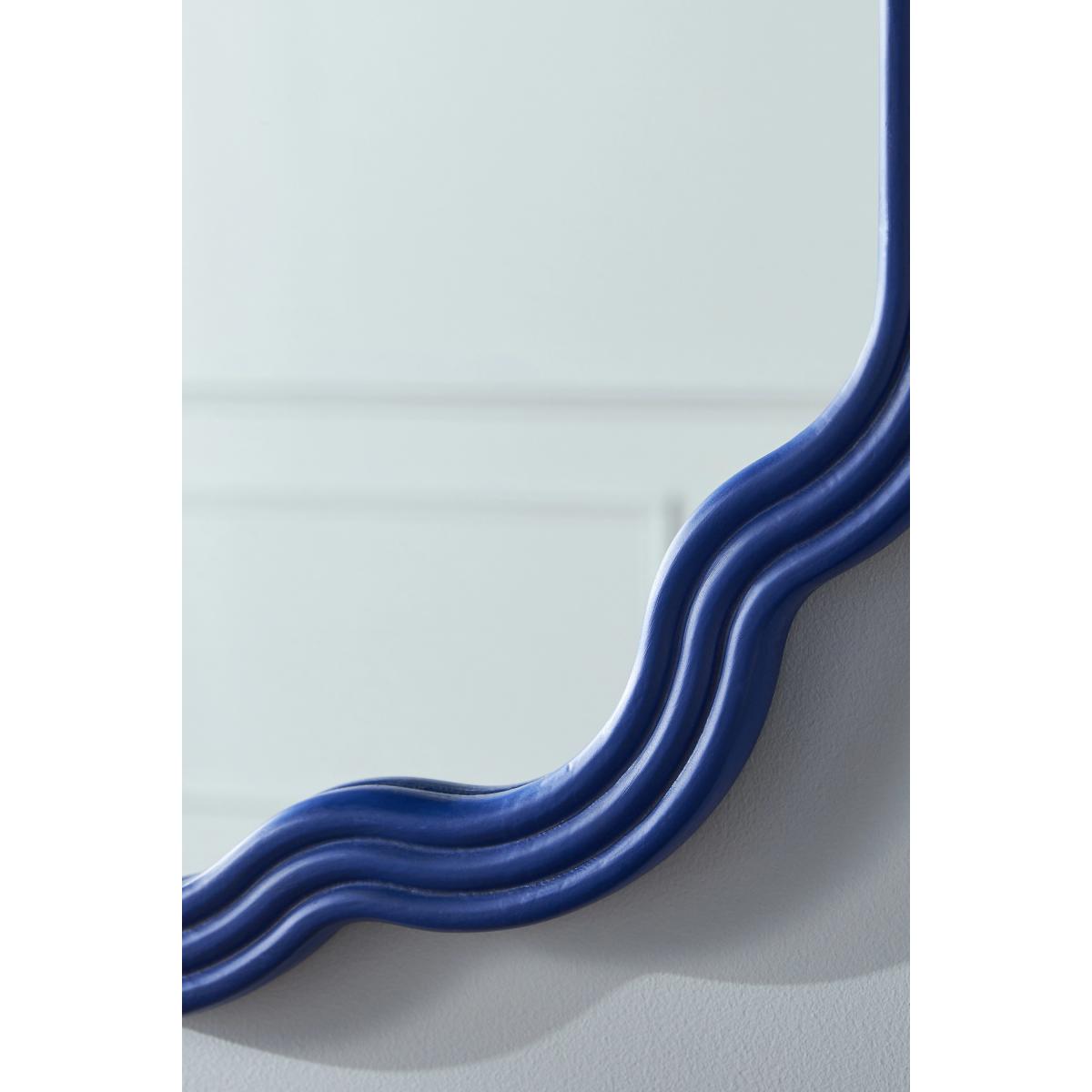 Clara Wood Scalloped Wall Mirror – image 2