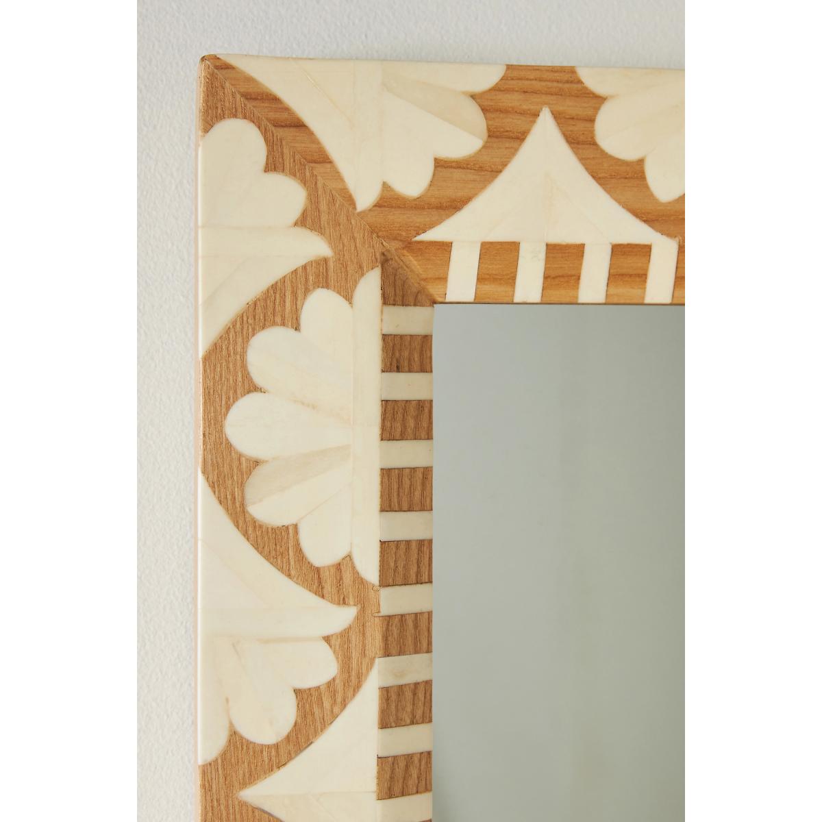 Fan Inlay Wall Mirror – image 2