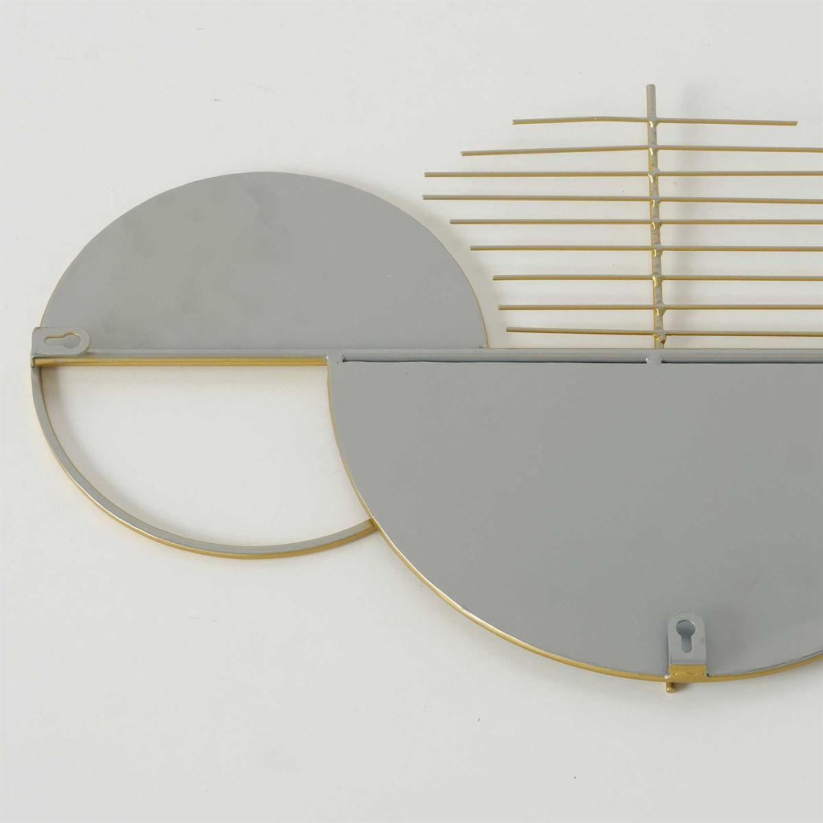 Circle Link Mirror, Gold | Barker & Stonehouse – image 3