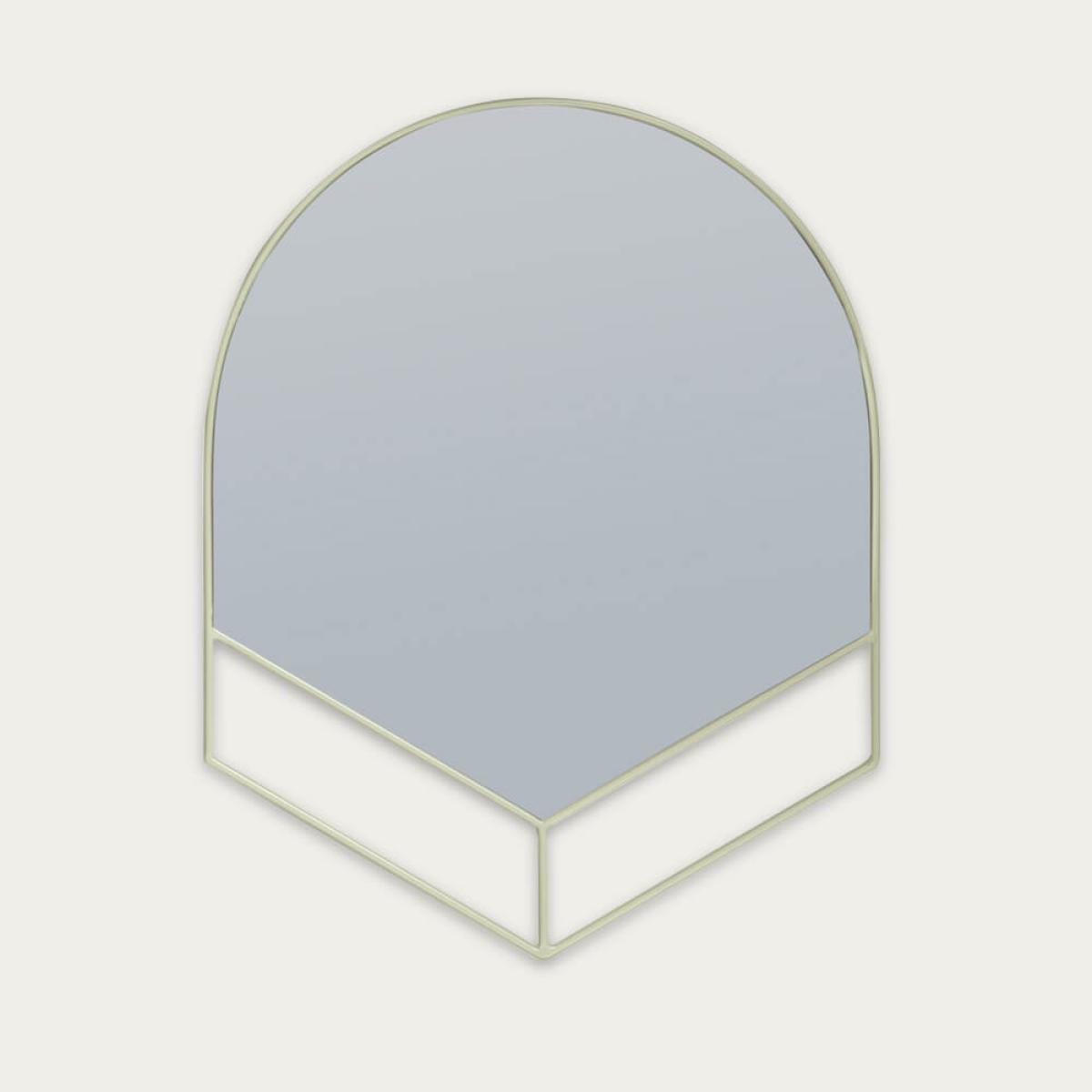 Cream Medium Epure Mirror