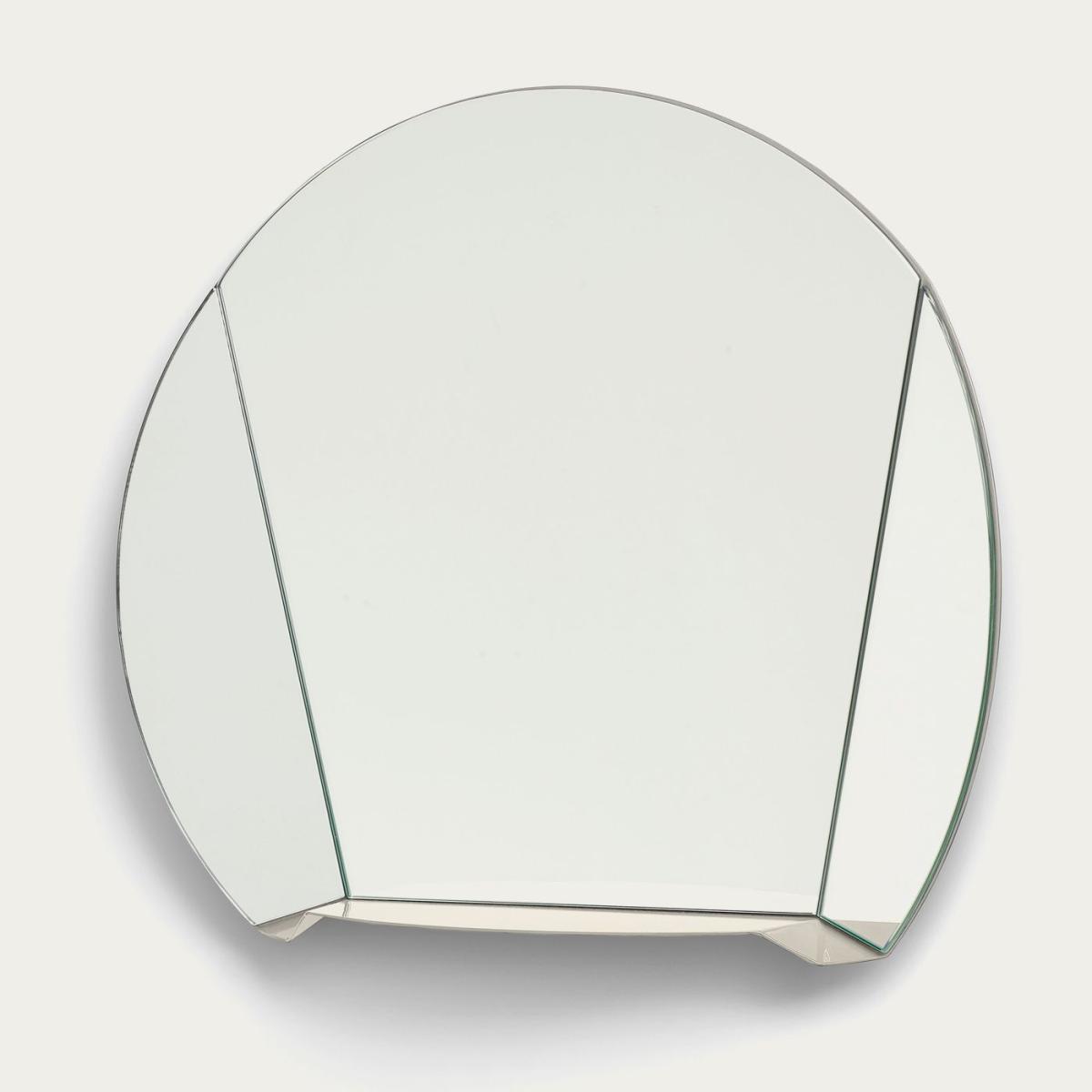 White Split Wall Mirror