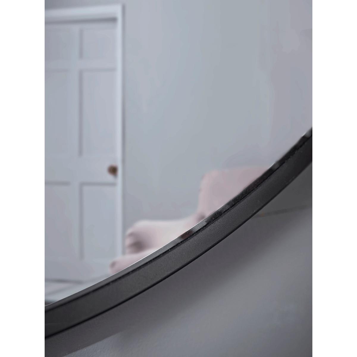 Industrial Slim Frame Round Mirror - Large – image 2