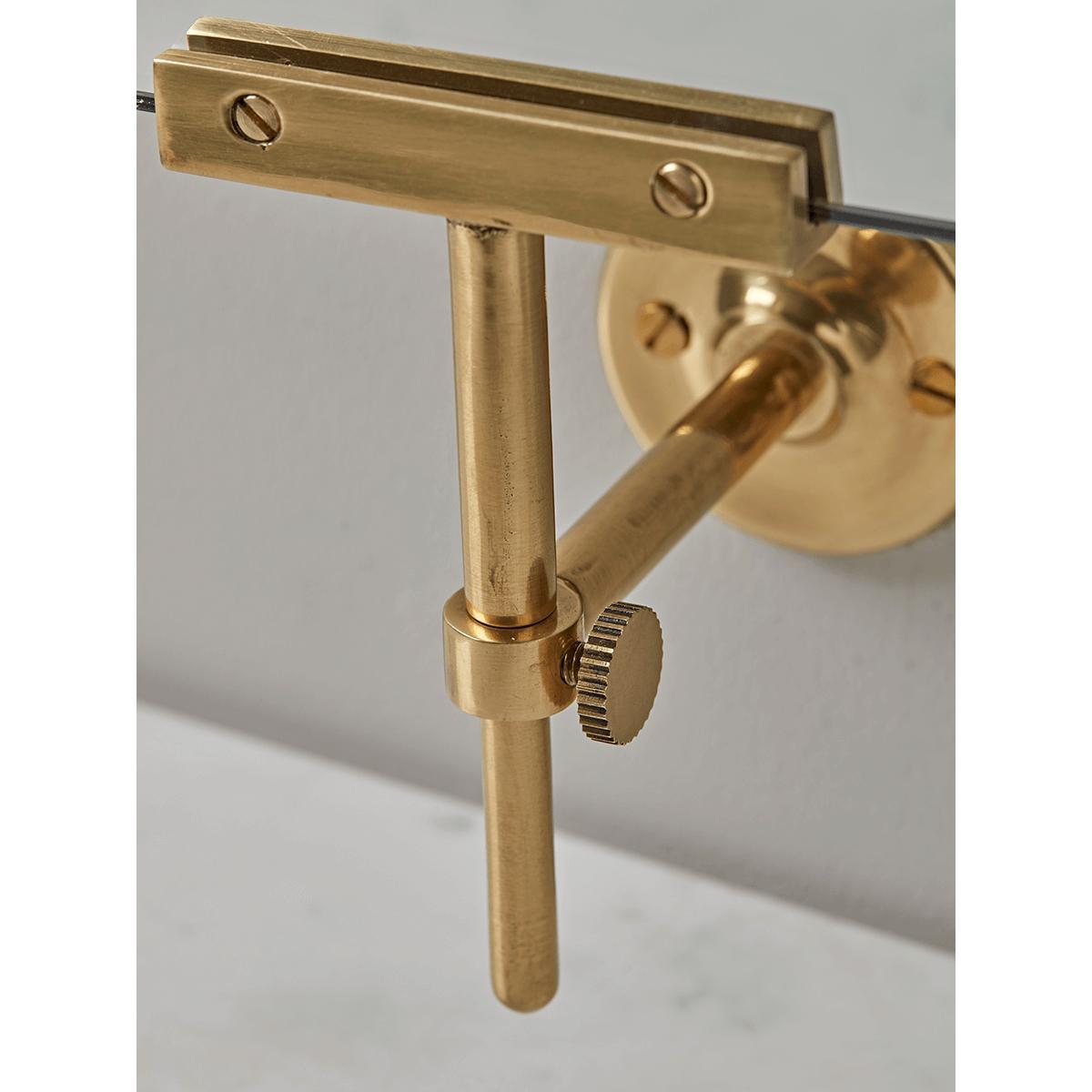 Brass Portrait Mirror – image 2