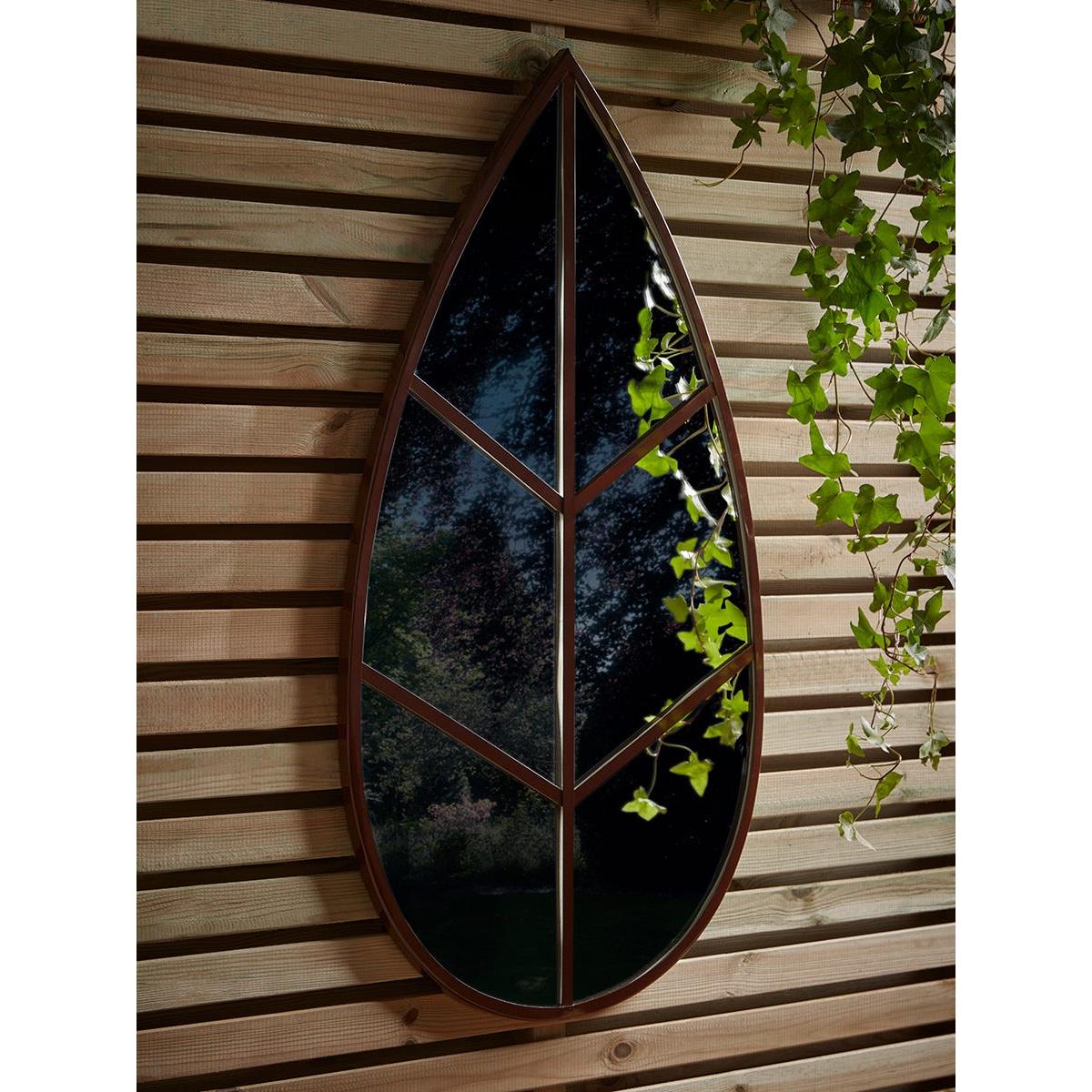 Outdoor Botanical Wall Mirror – image 4