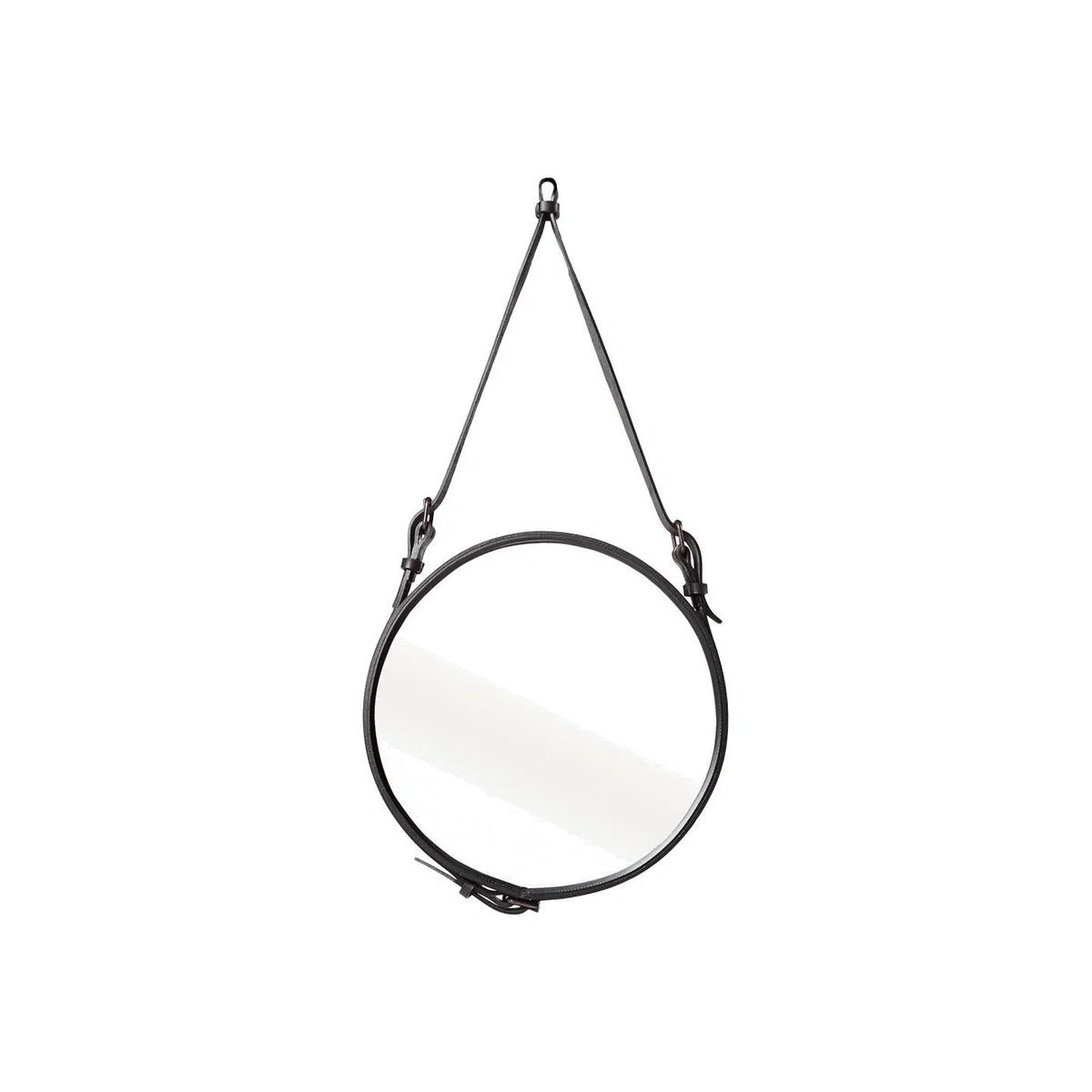 Adnet Mirror in Black 45cm