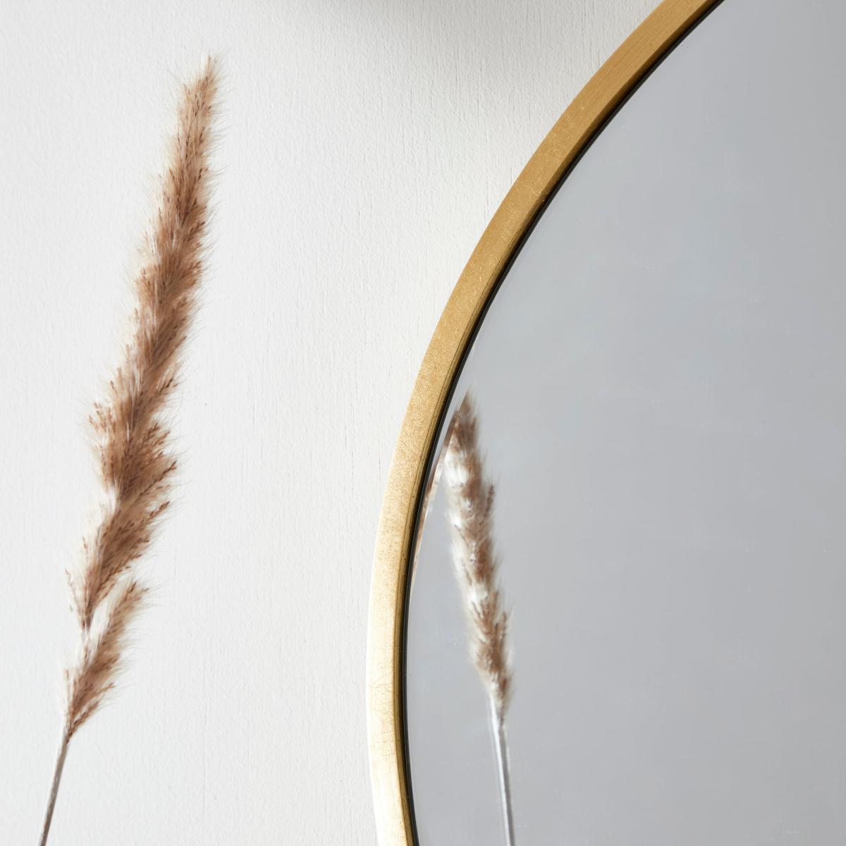 Pebble Mirror 50cm x 70cm Gold Effect – image 3
