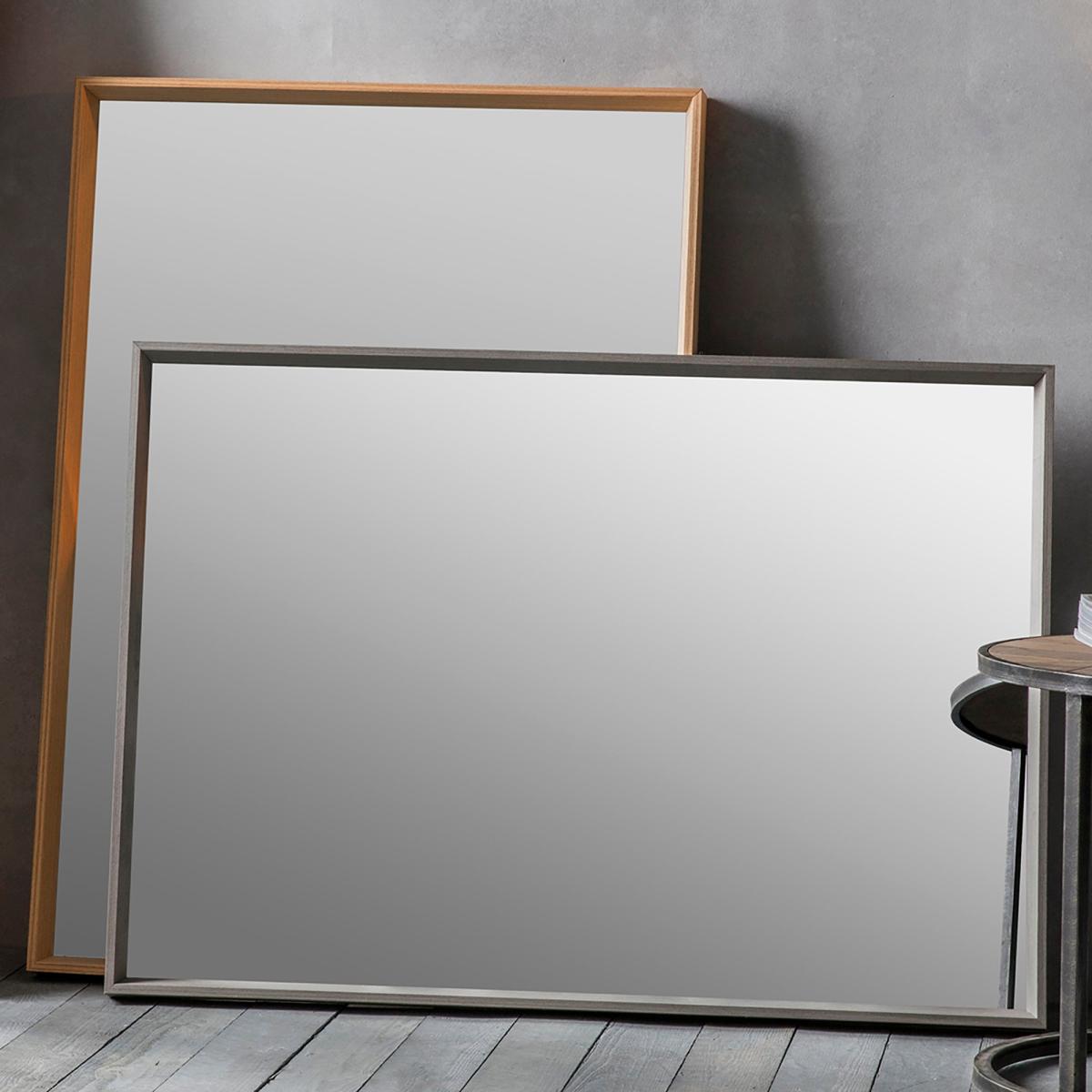 Petra Mirror Oak 74 x 105cm Grey – image 2