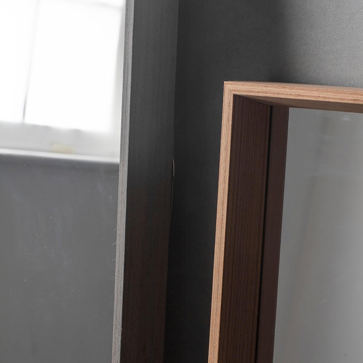 Petra Mirror Oak 74 x 105cm Grey – image 3