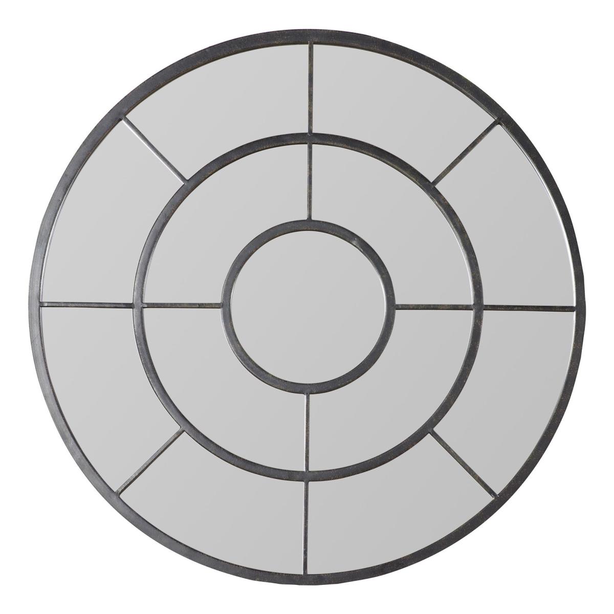 Welmar Mirror Round 80cm Black Black – image 2