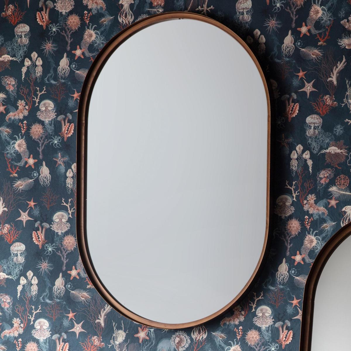 Harlan Elipse Mirror 60 x 91cm Bronze – image 1