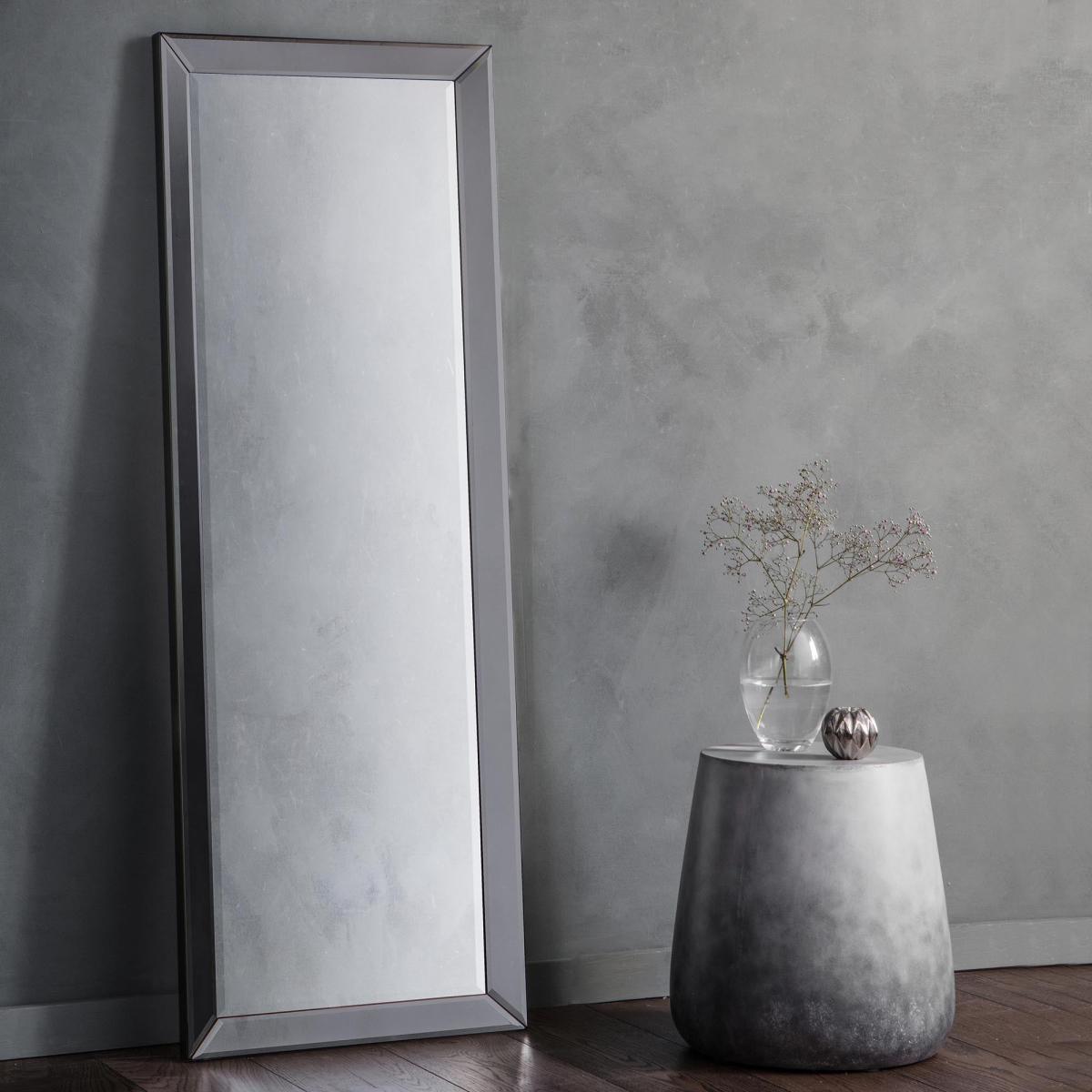 Lyra Mirror 51 x 143cm Grey Grey – image 1