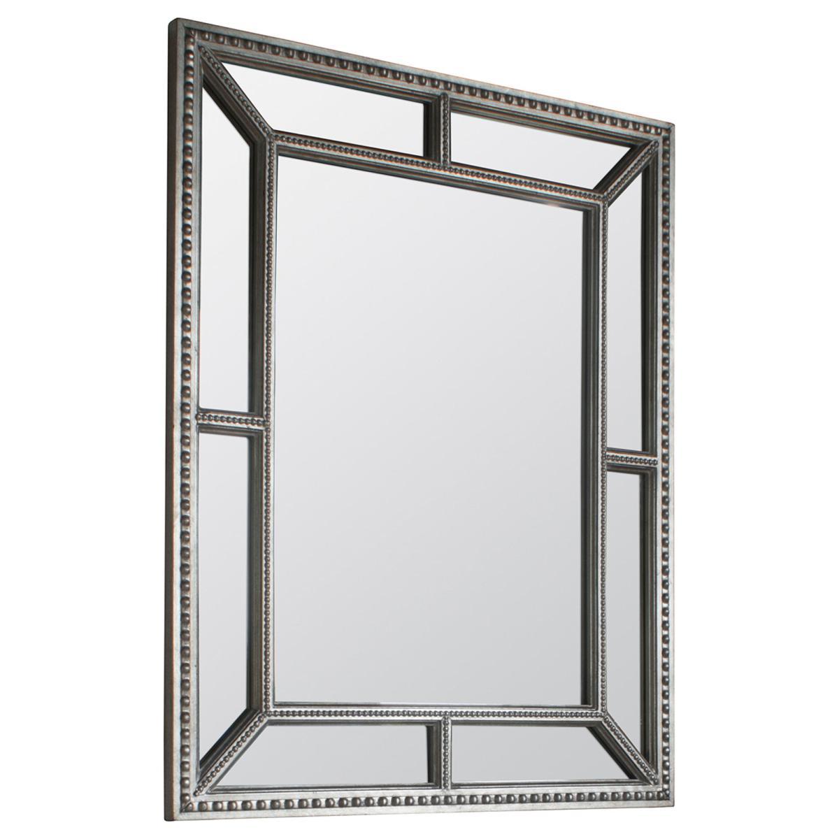 Milton Wall Mirror 97.5x77.5cm Silver – image 3