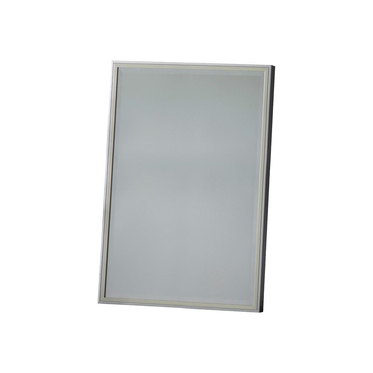 Atlee Rectangle Mirror 60 x 90cm Silver – image 1