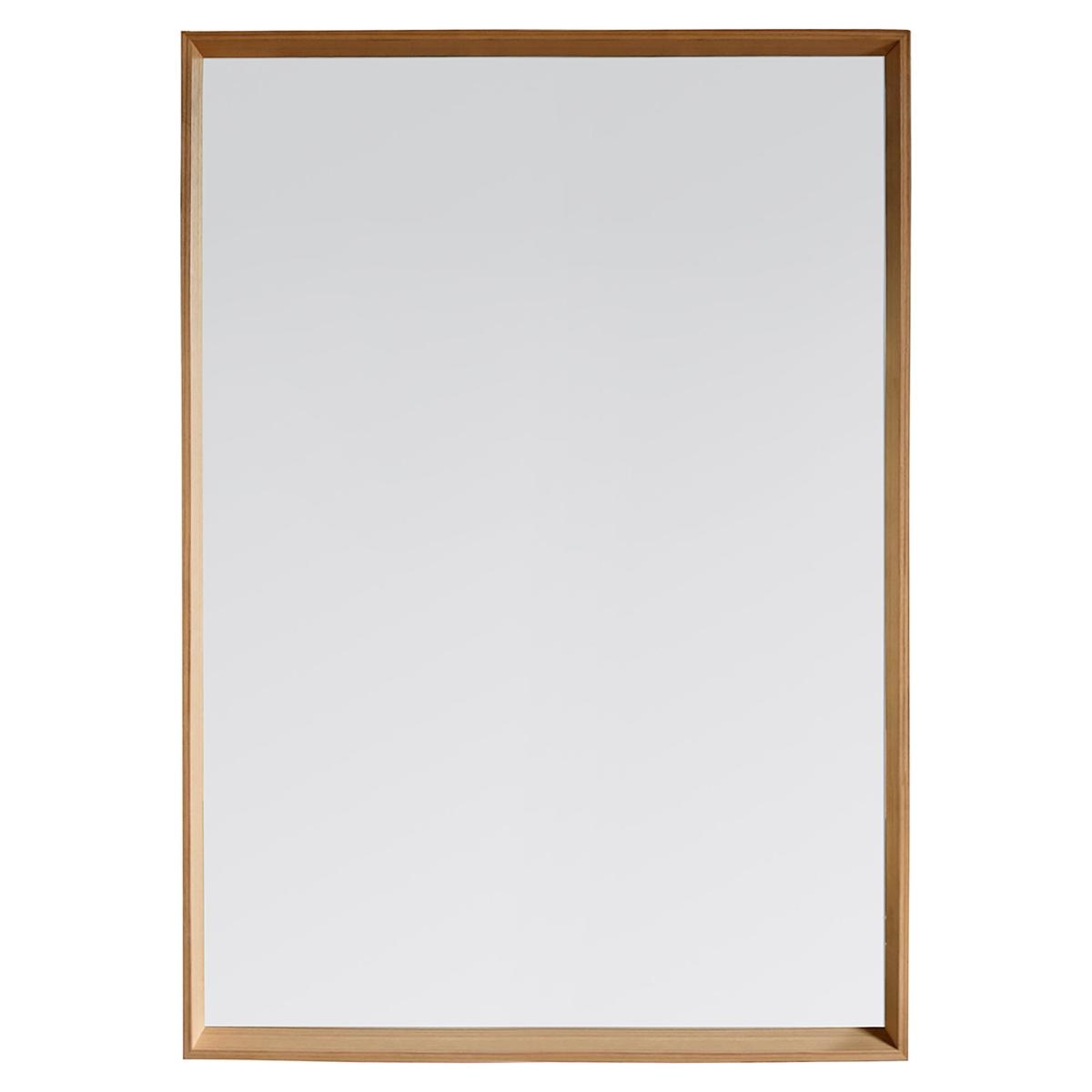 Petra Mirror Oak 74 x 105cm Light Wood – image 3