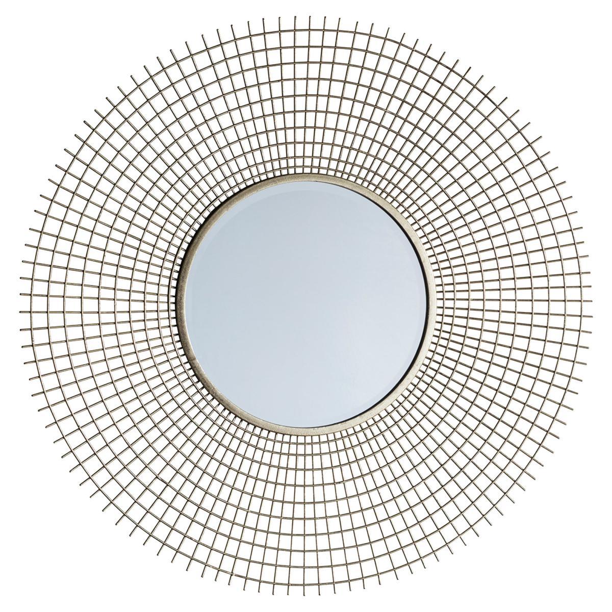 Trafford Wall Mirror 92x92cm Gold Effect – image 3