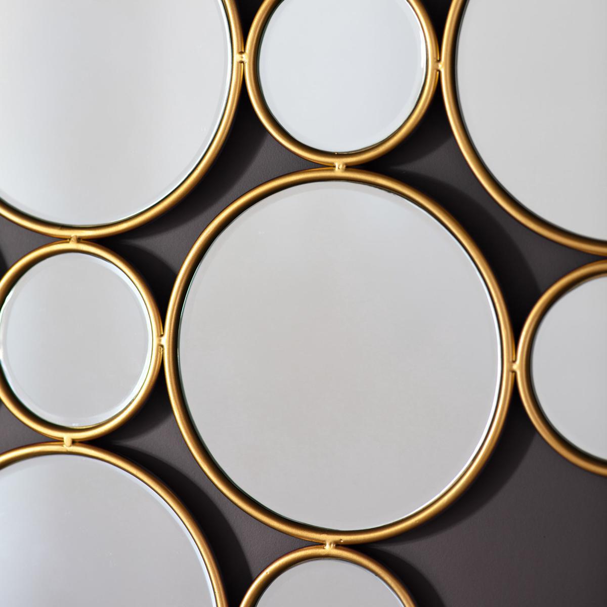 Wallis Circles Mirror Gold Effect – image 2