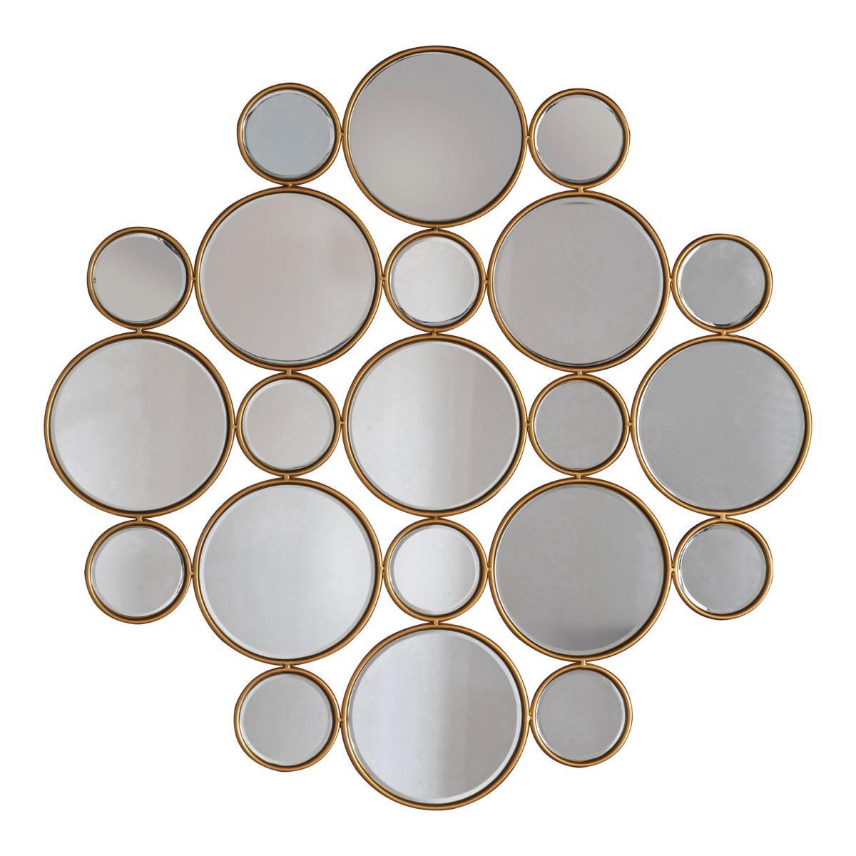 Wallis Circles Mirror Gold Effect – image 3