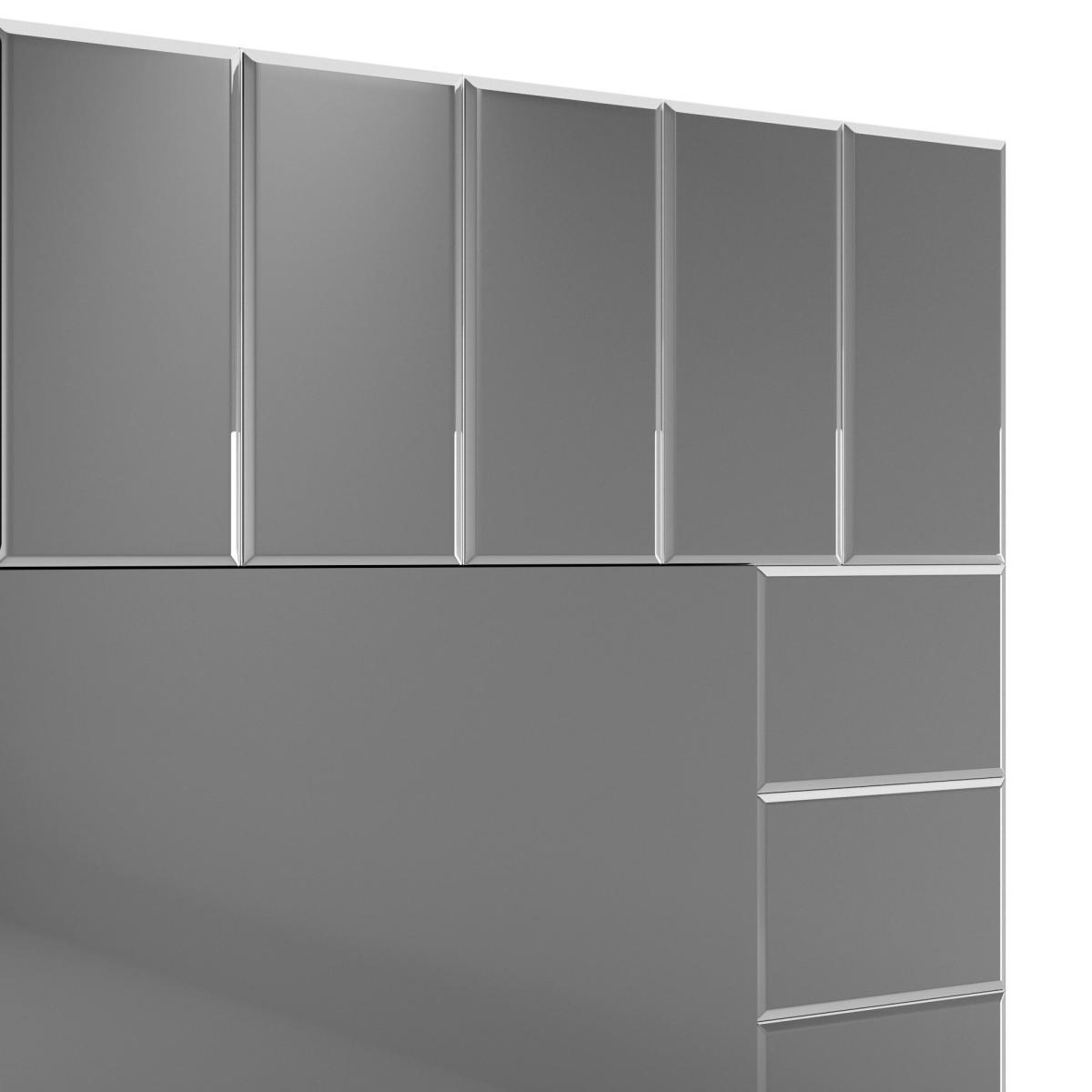 Mosaic Smoked Full Length Mirror Smoke (Grey) – image 2