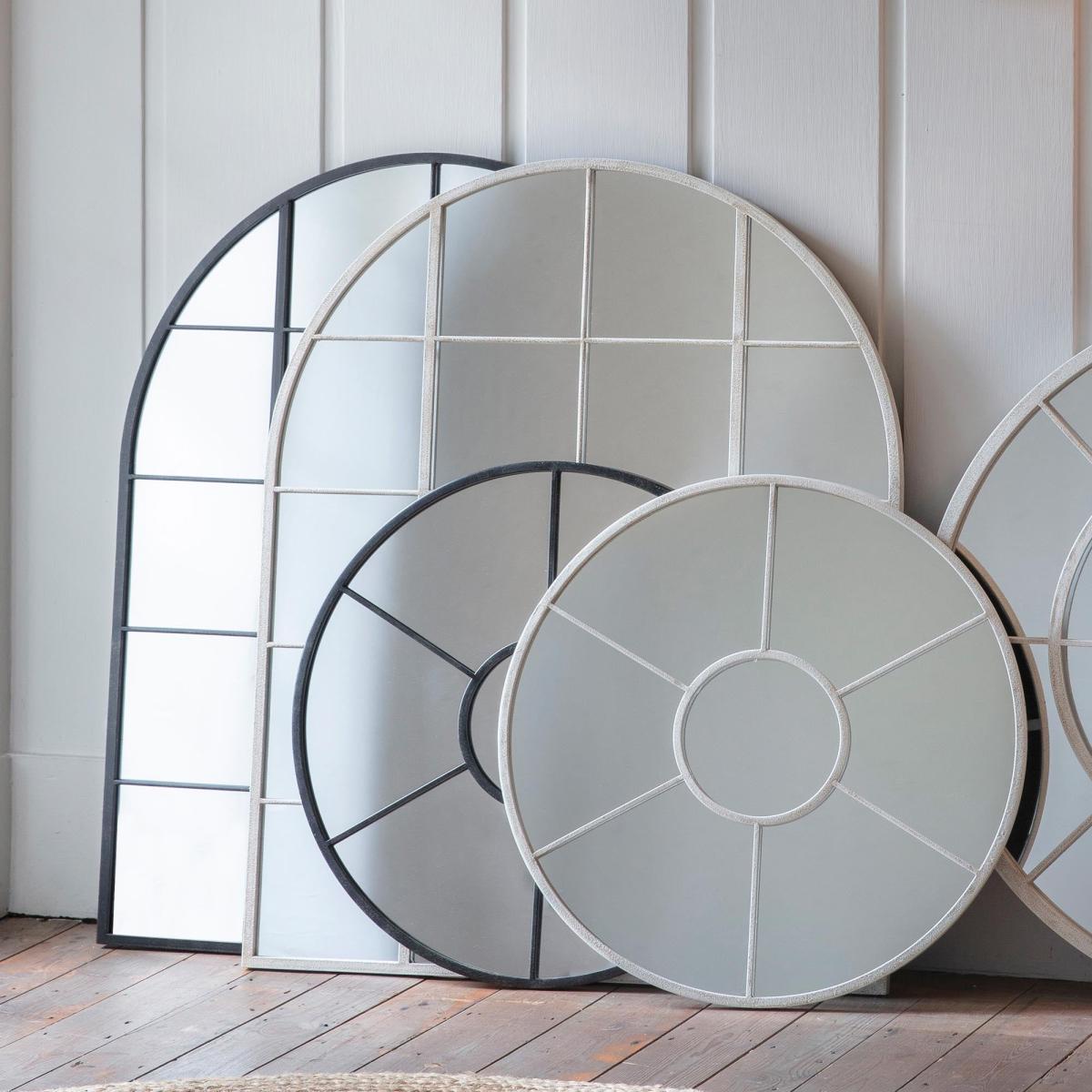 Rockwood Arch Mirror 76 x 95cm White White – image 2