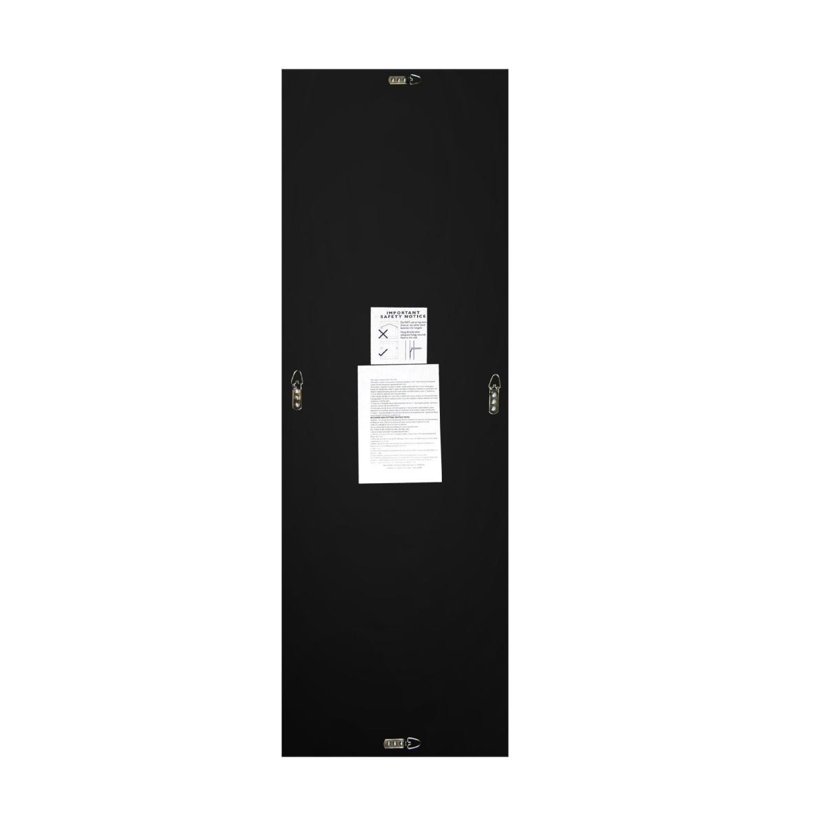 Frameless Rectangle Venetian Wall Mirror 120x40cm Clear – image 2