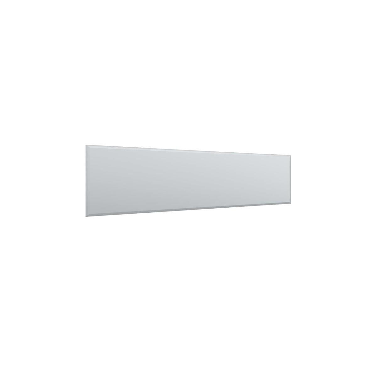 Frameless Rectangle Venetian Wall Mirror 120x40cm Clear – image 4