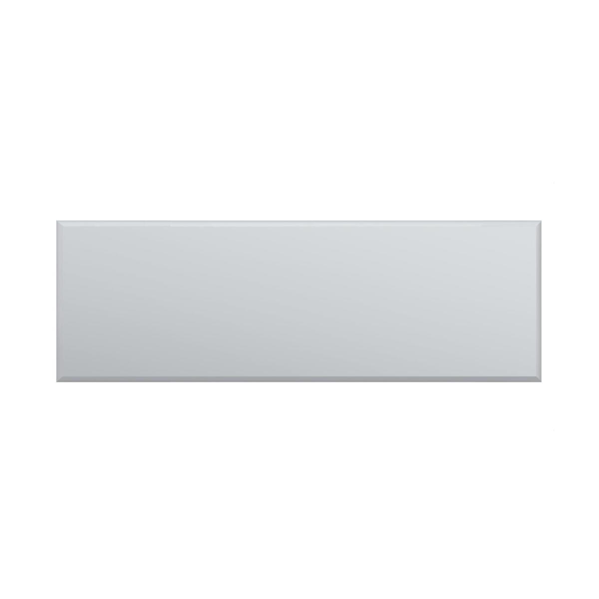 Frameless Rectangle Venetian Wall Mirror 120x40cm Clear – image 5