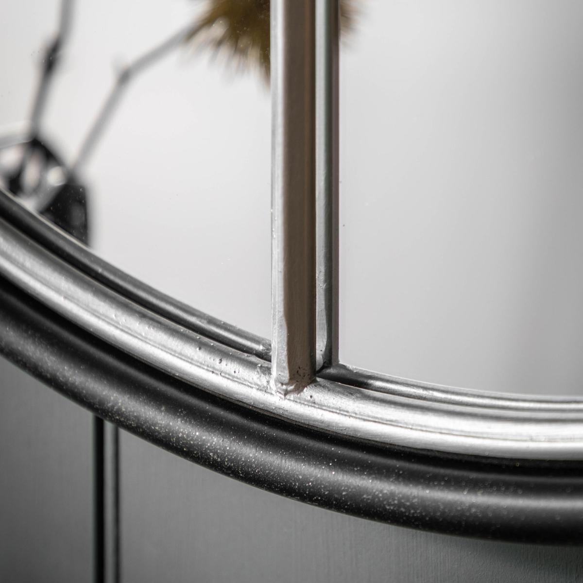 Rath Round Mirror 60cm Silver Silver – image 2